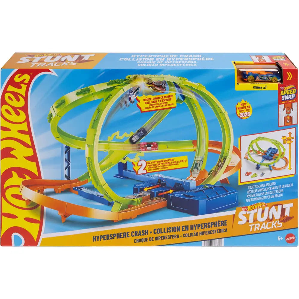 Hot Wheels Stunt Tracks Hypersphere Crash - Bild 5