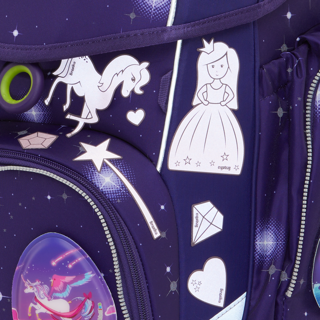 Ergobag Reflexie-Sticker Prinzessin rot - Bild 3