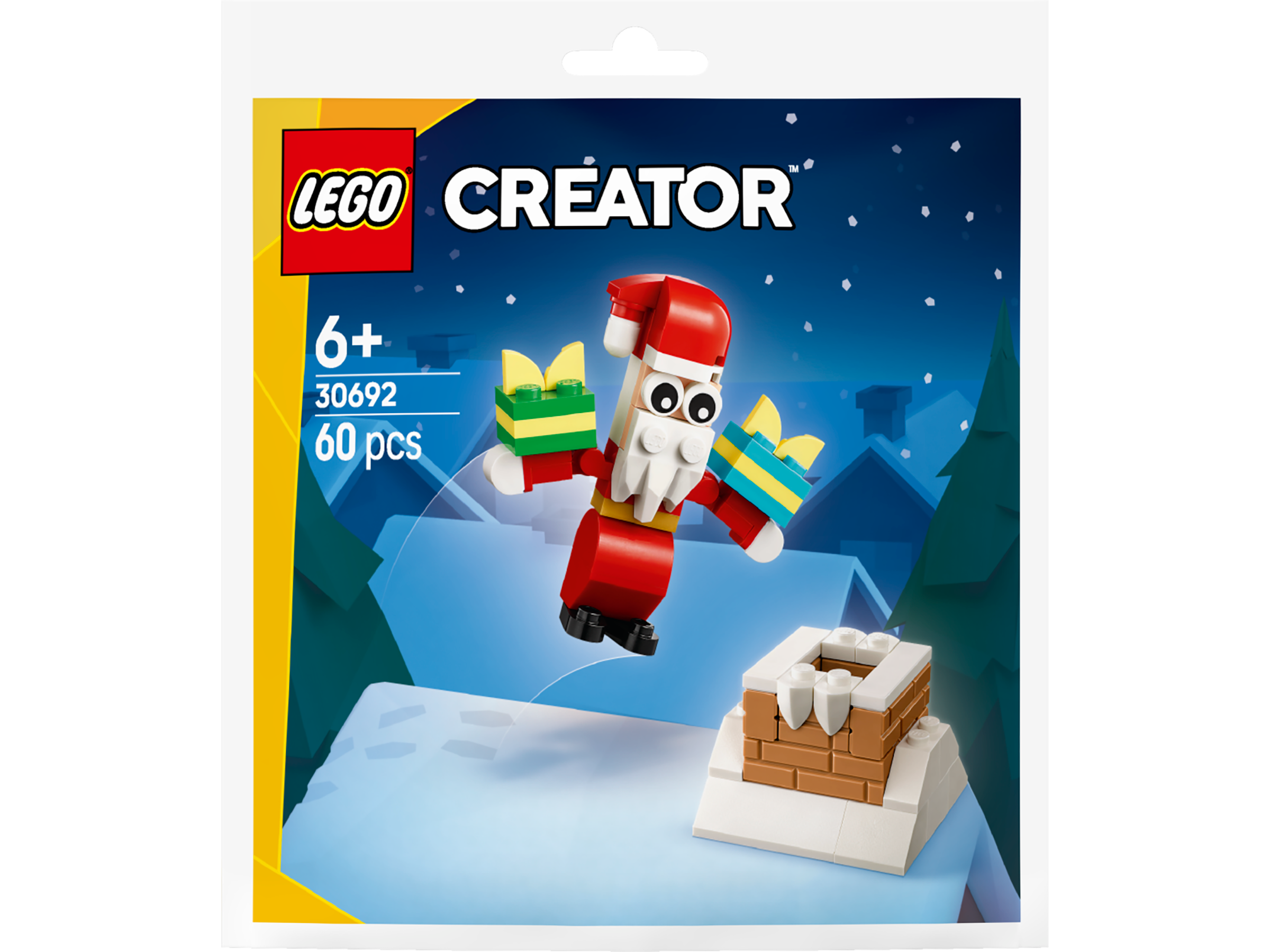 LEGO  Creator Der Weihnachtsmann im Schornstein 30692 - Bild 3
