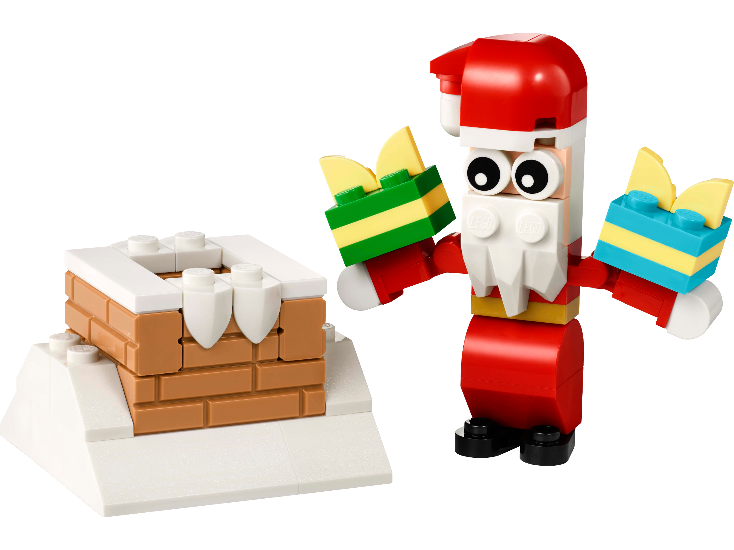 LEGO  Creator Der Weihnachtsmann im Schornstein 30692 - Bild 2
