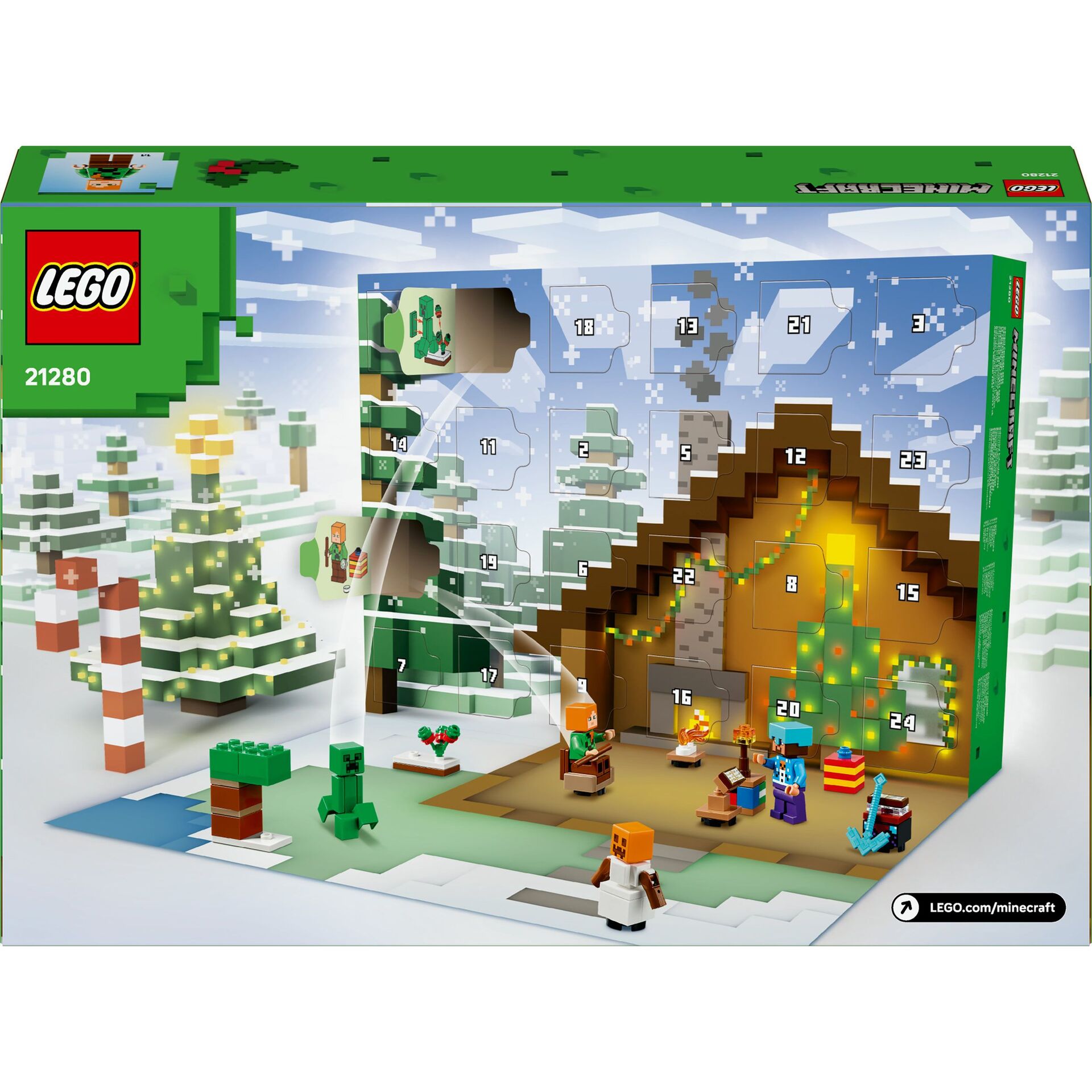 Adventskalender LEGO® Minecraft 2025 21280 - Bild 2
