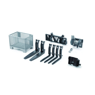 Bruder 02318 Gitterpalette, Seilwinde