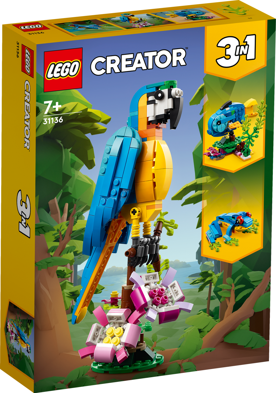 LEGO Creator Exotischer Papagei 31136