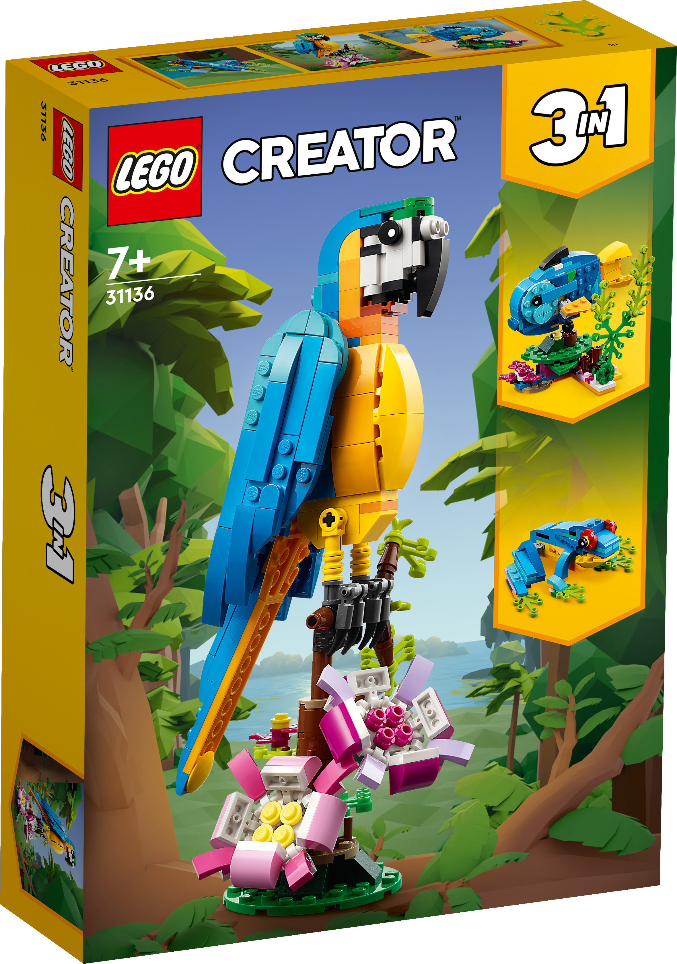 LEGO Creator Exotischer Papagei 31136 - Bild 1