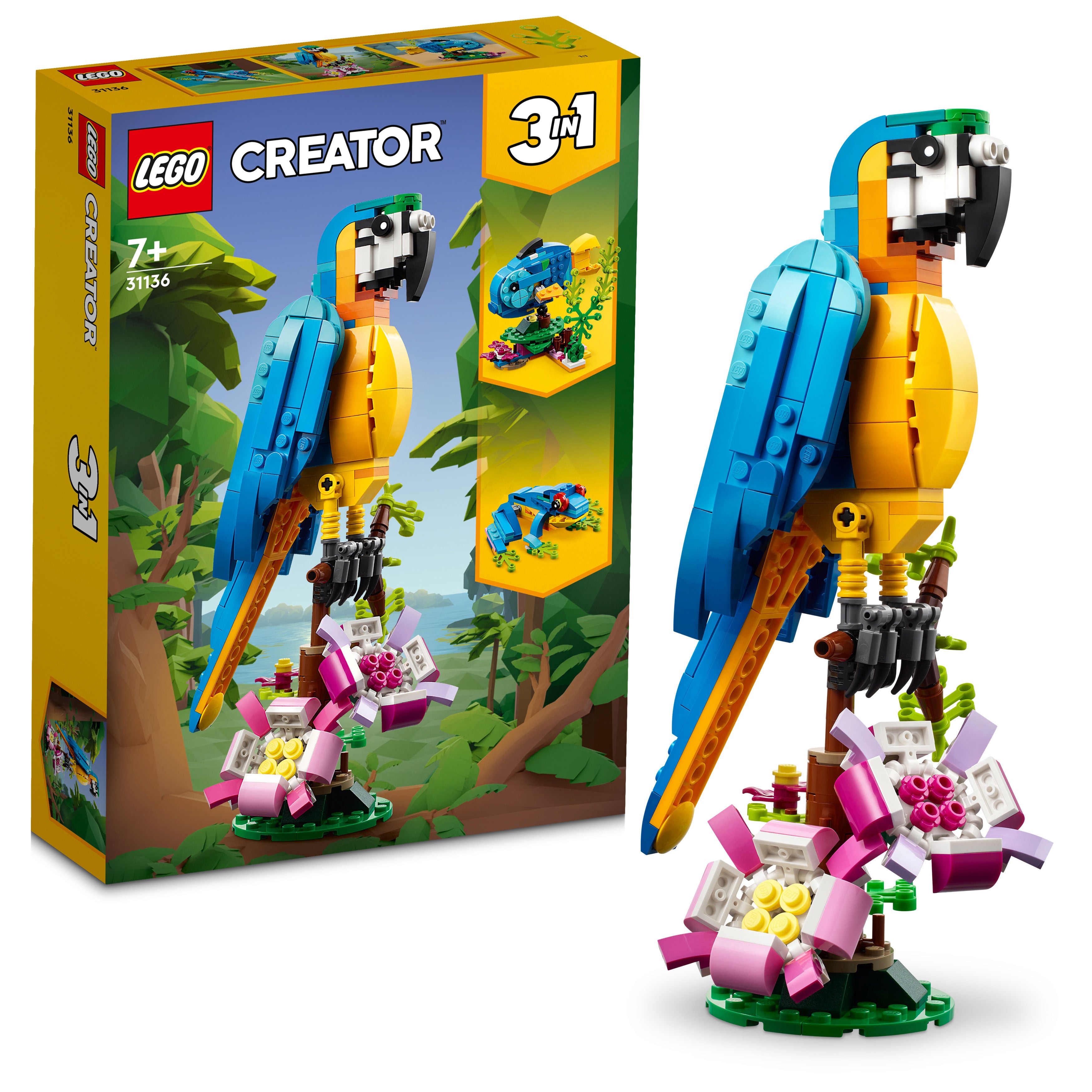 LEGO Creator Exotischer Papagei 31136 - Bild 8