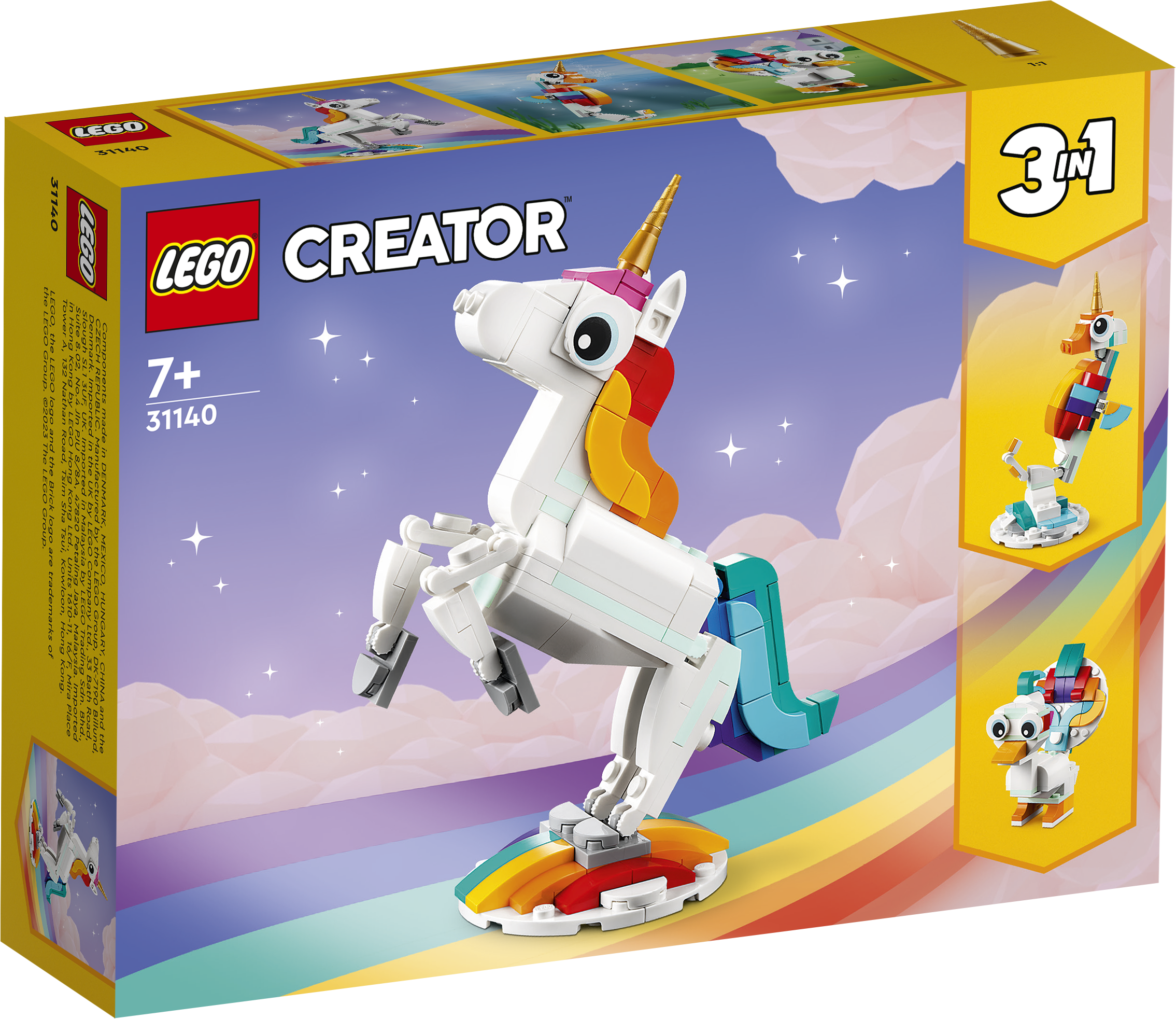LEGO Creator Magisches Einhorn 31140 - Bild 1