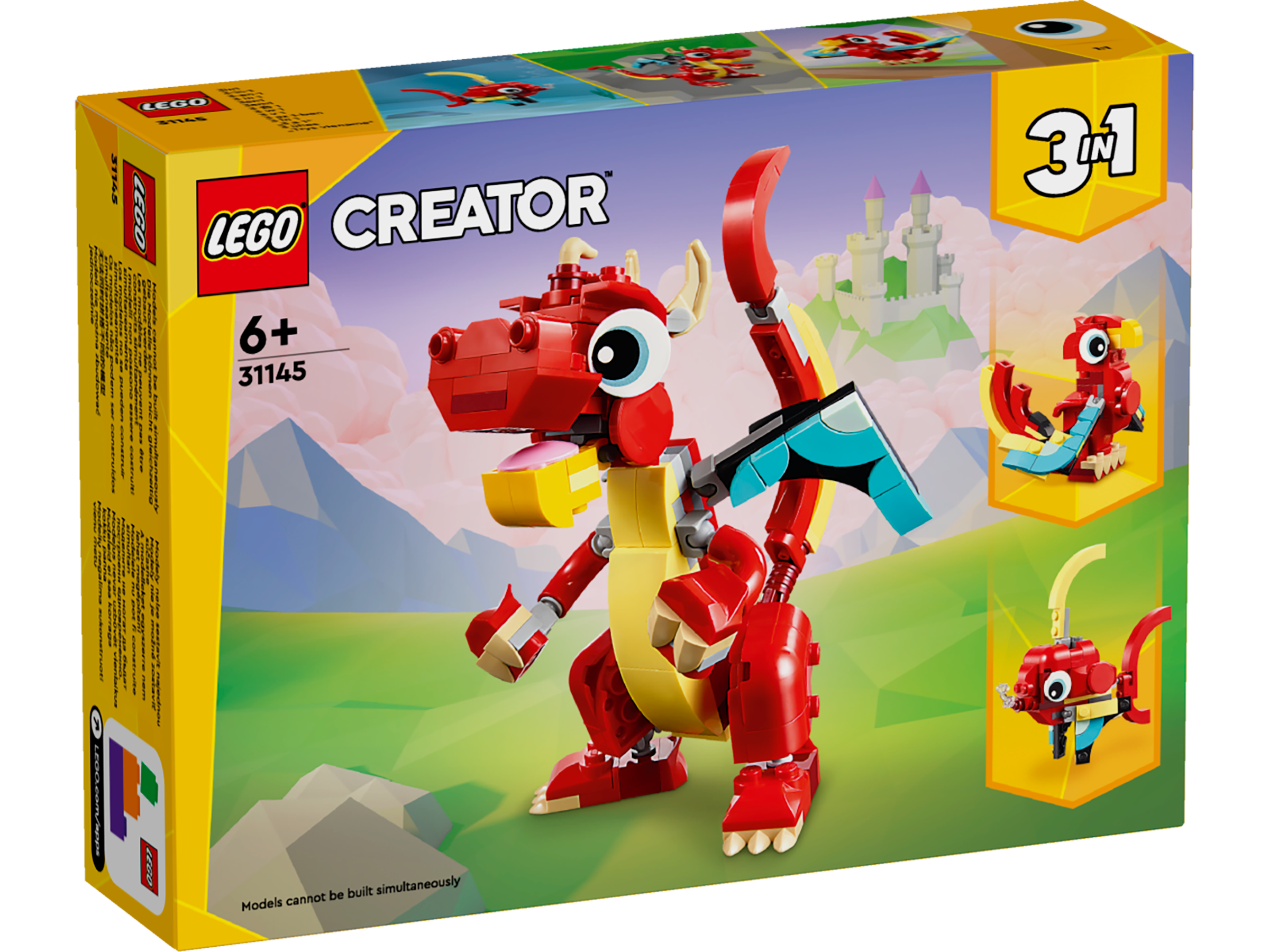 LEGO Creator Roter Drache 31145 - Bild 1