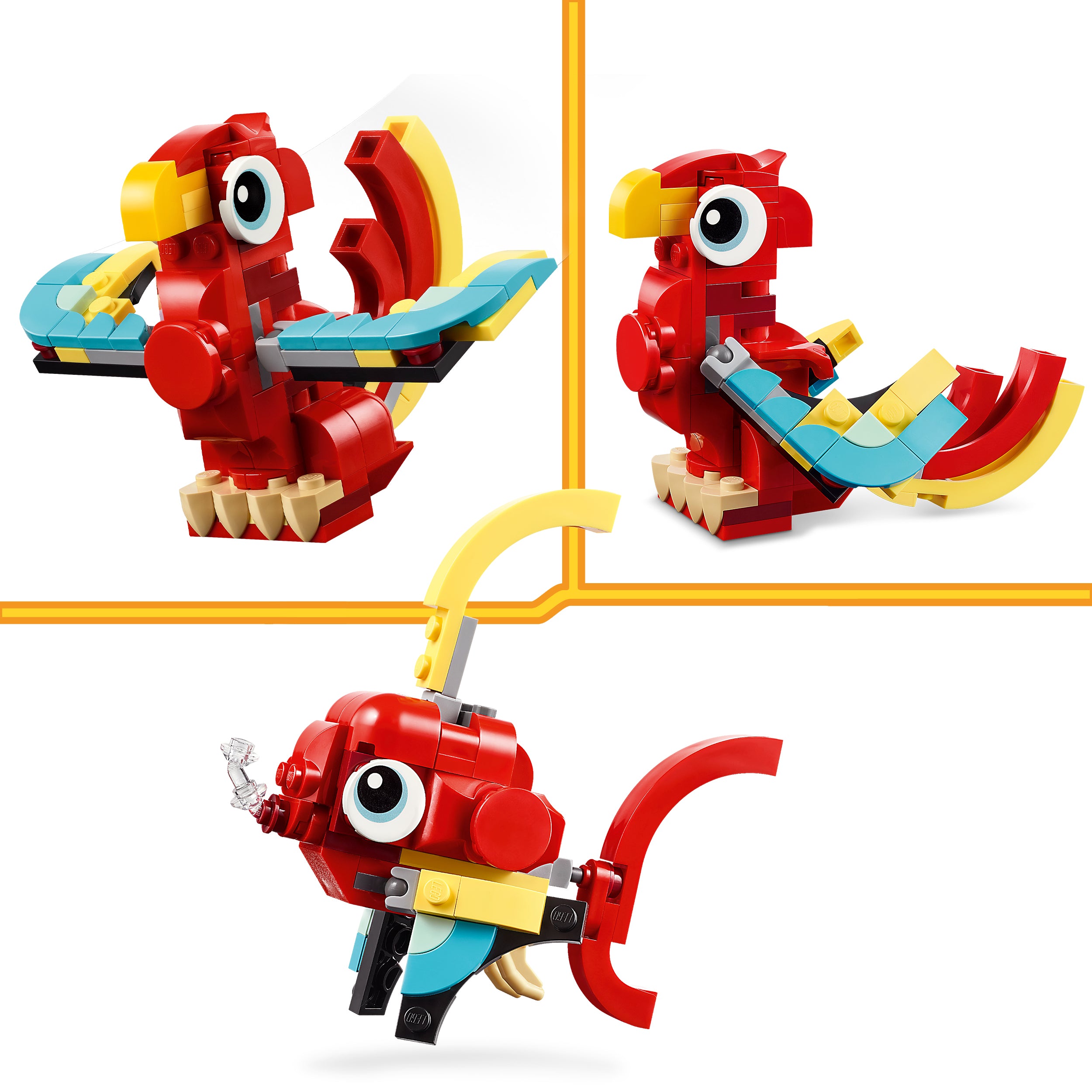 LEGO Creator Roter Drache 31145 - Bild 8