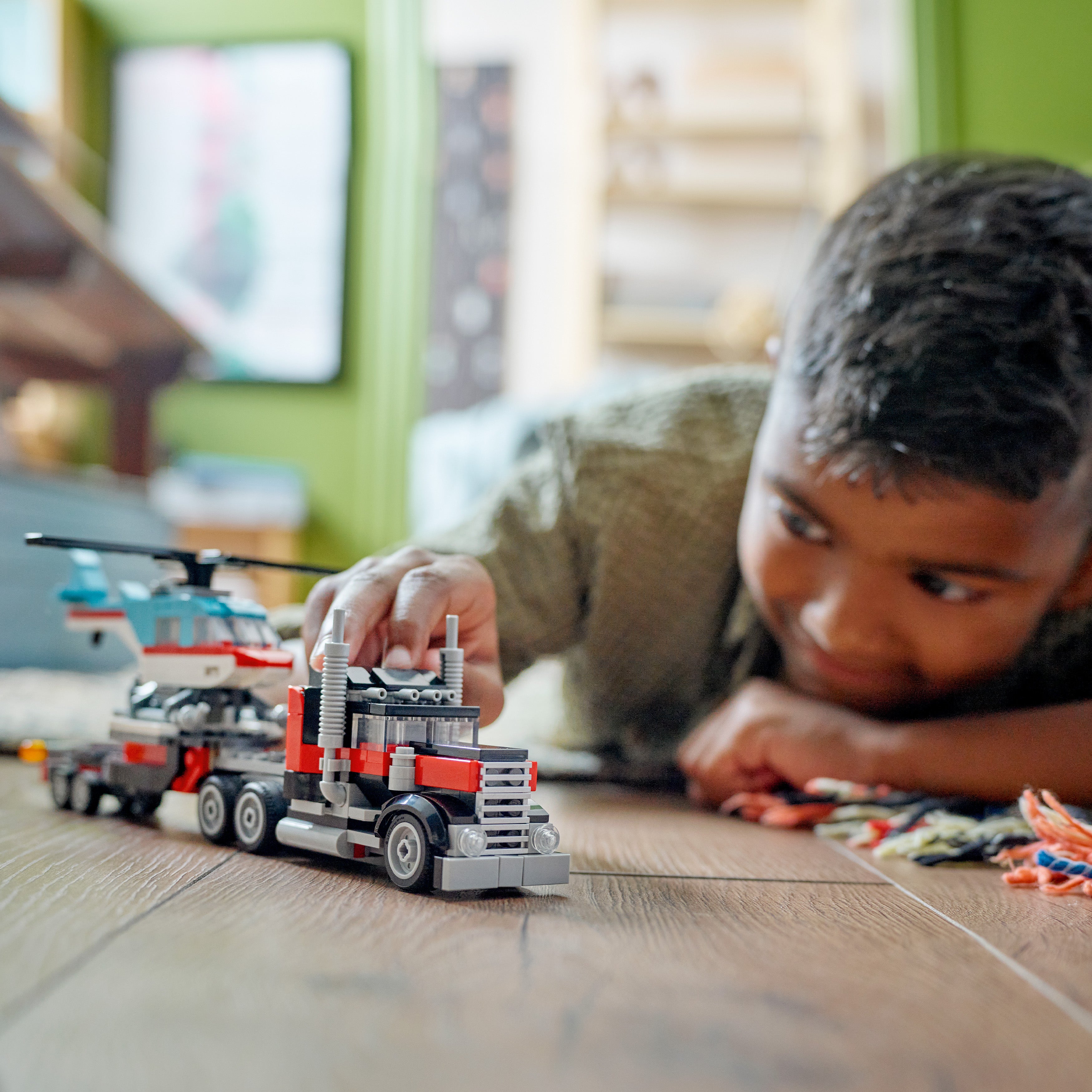 LEGO Creator Tieflader mit Hubschraber 31146 - Bild 9