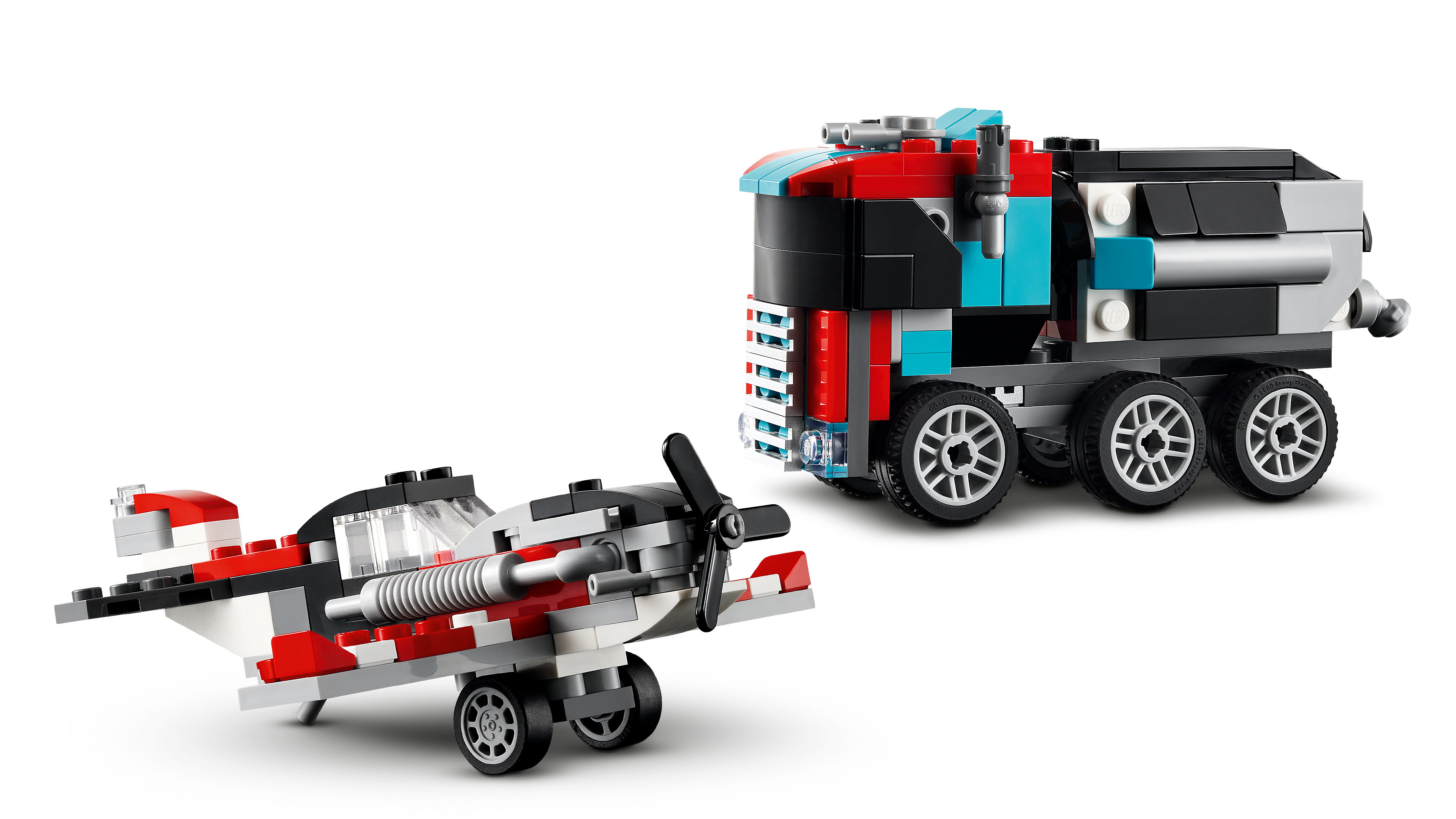 LEGO Creator Tieflader mit Hubschraber 31146 - Bild 3