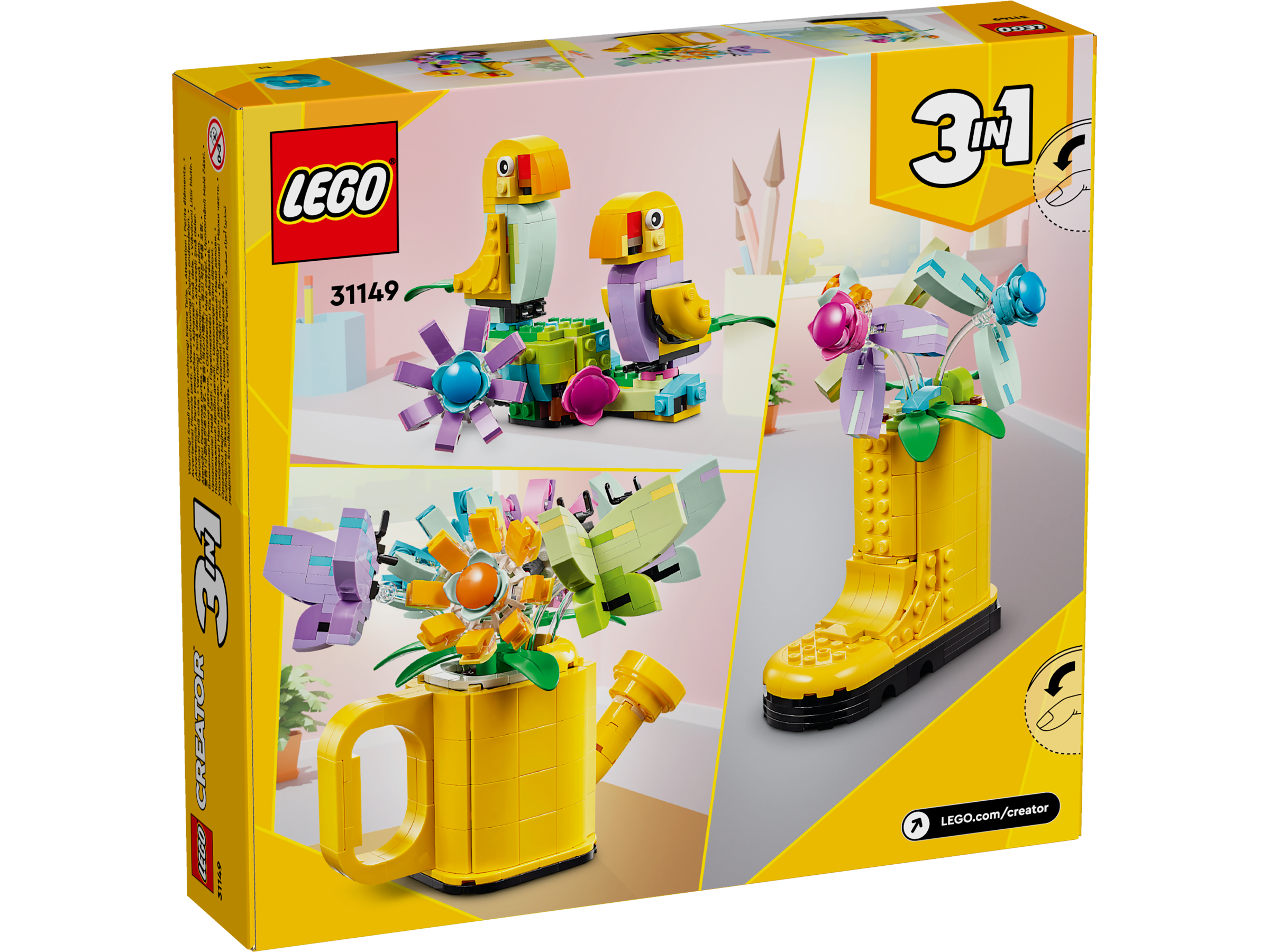 LEGO Creator Giesskanne mit Blumen 31149 - Bild 6