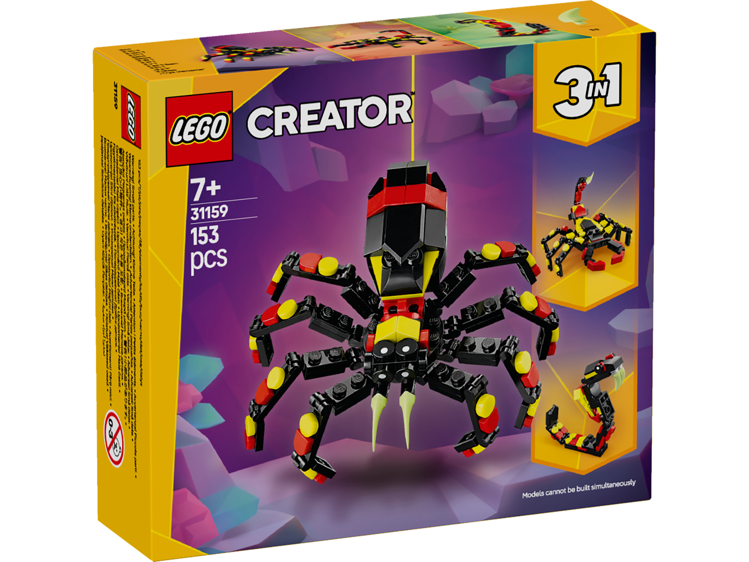 LEGO Creator Wilde Tiere: Überraschungsspinne 31159 - Bild 1