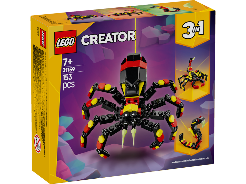 LEGO Creator Wilde Tiere: Überraschungsspinne 31159