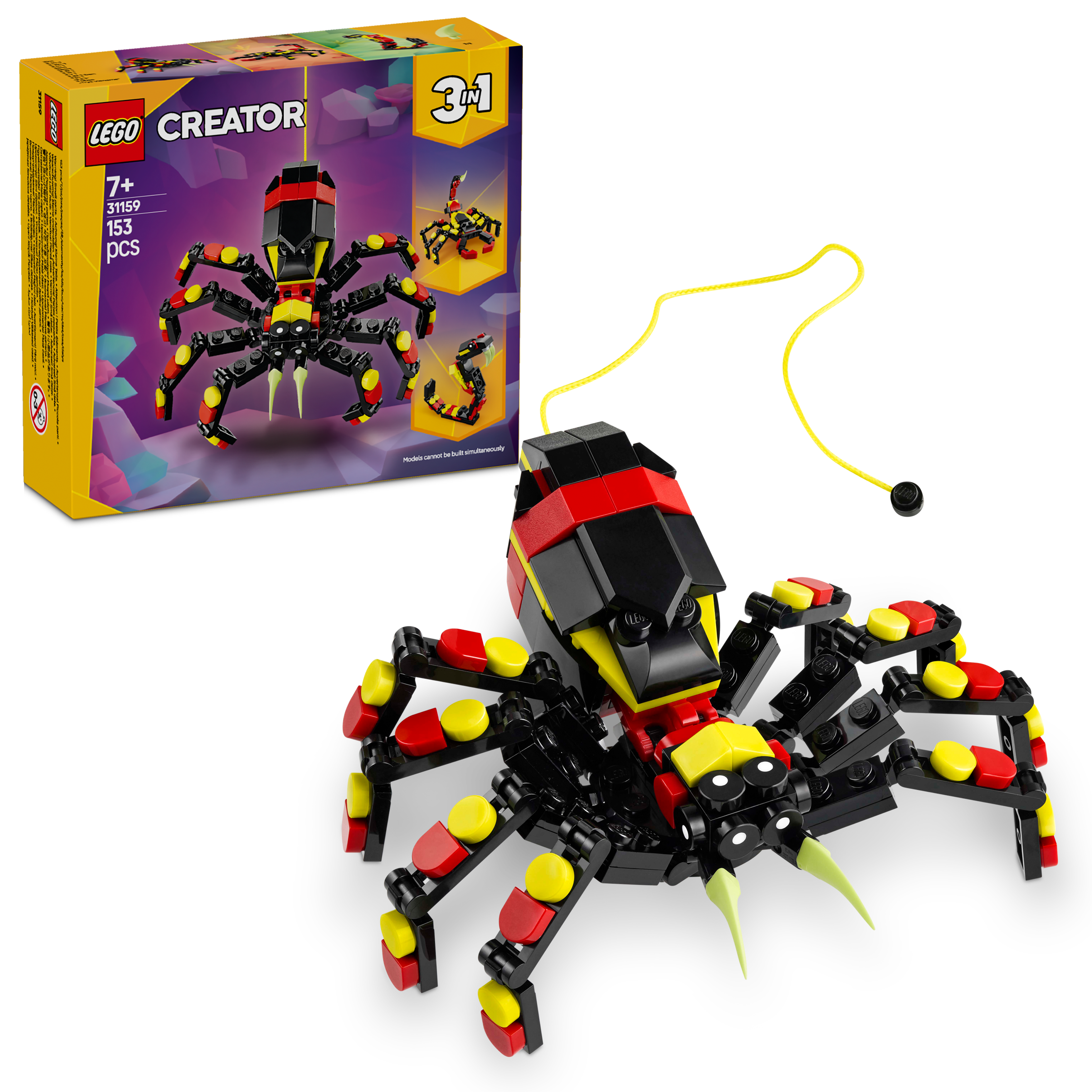 LEGO Creator Wilde Tiere: Überraschungsspinne 31159 - Bild 8