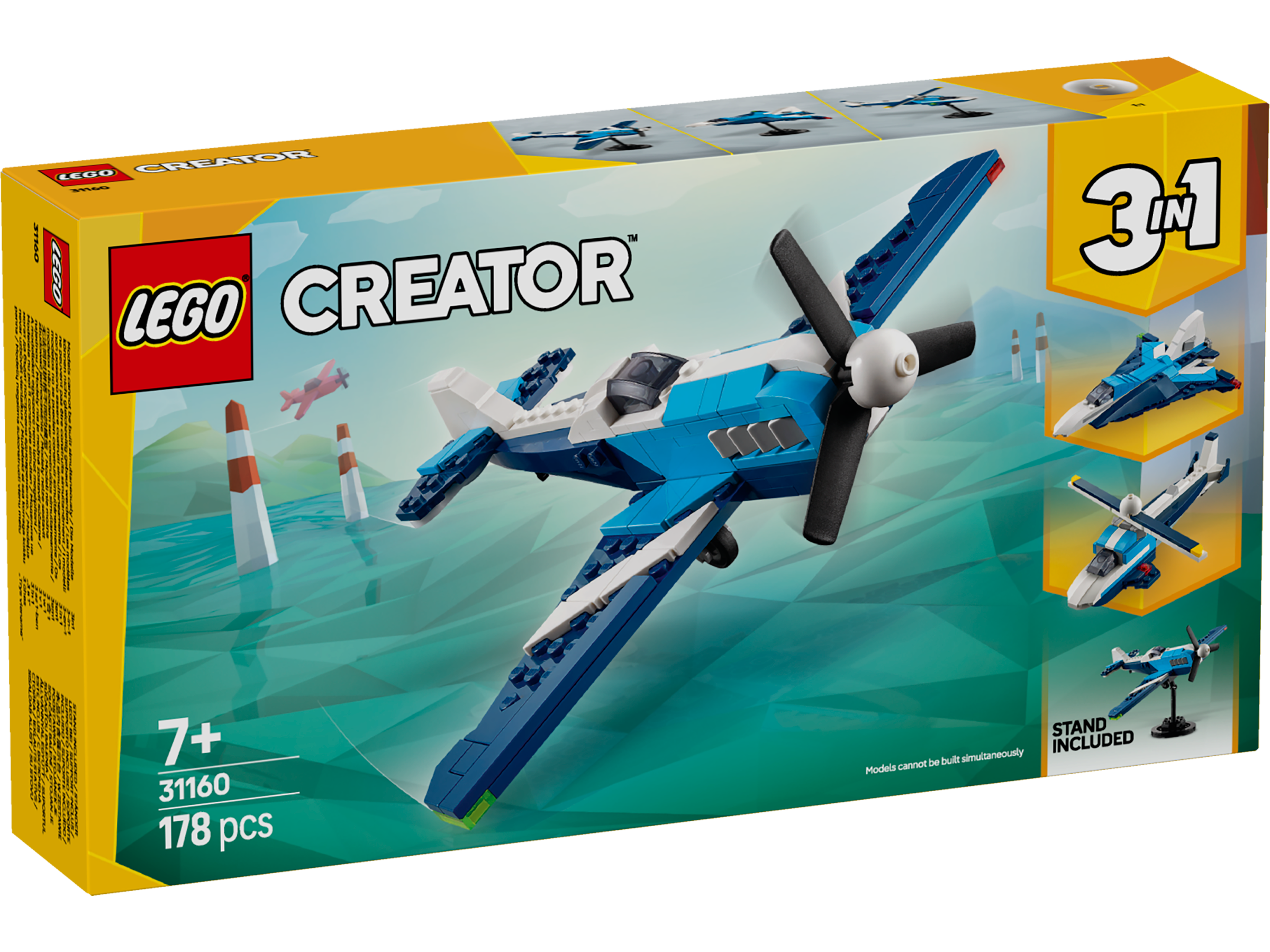 LEGO Creator Flieger 3in1: Rennflugzeug 31160 - Bild 1