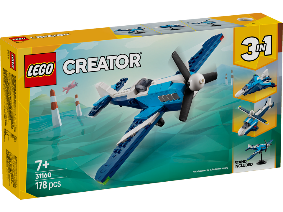 LEGO Creator Flieger 3in1: Rennflugzeug 31160