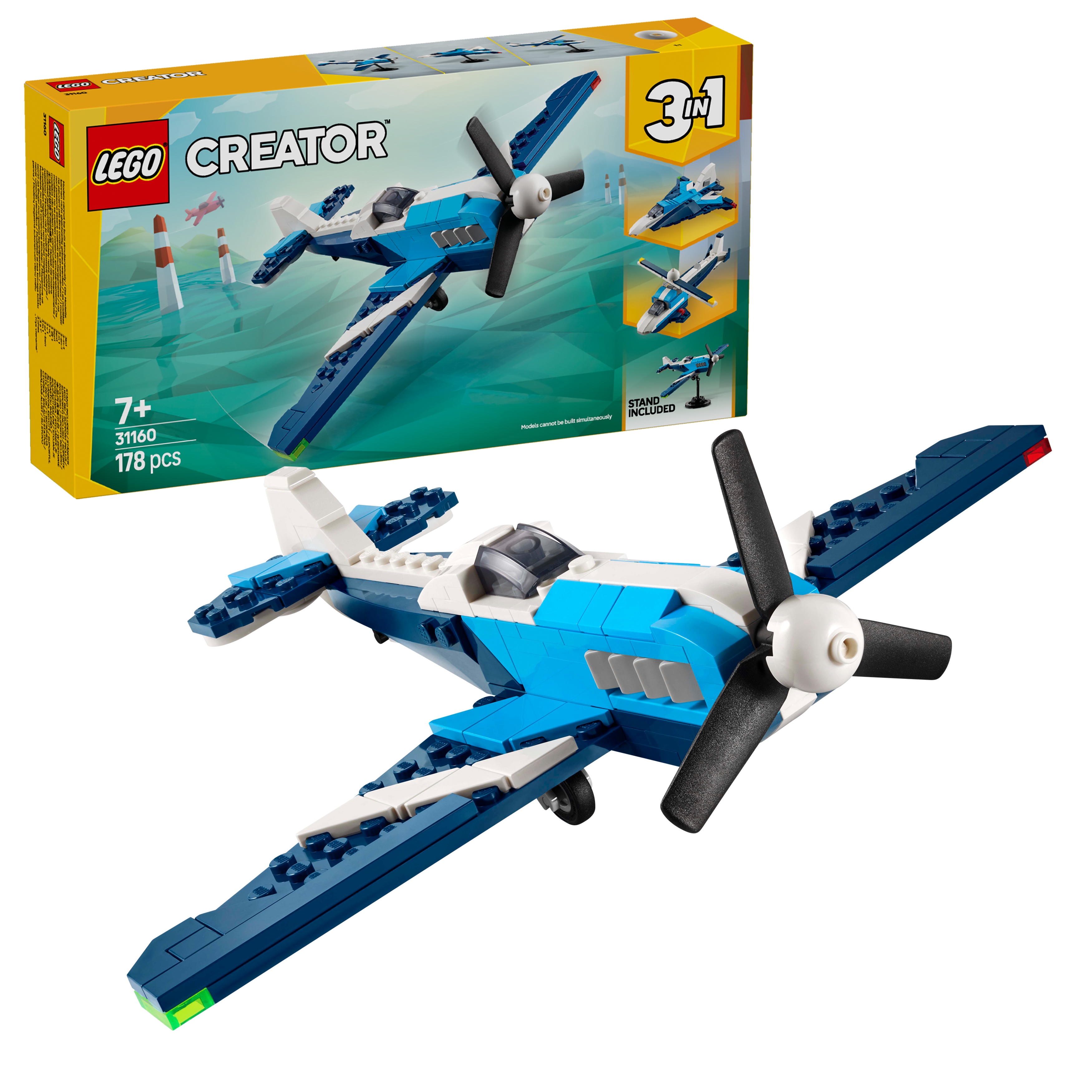 LEGO Creator Flieger 3in1: Rennflugzeug 31160 - Bild 7