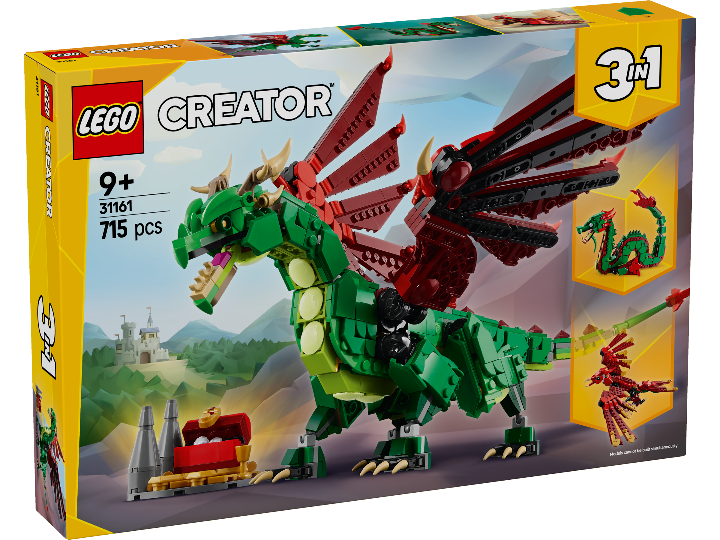 LEGO Creator Grüner Drache 3in1 31161 - Bild 1