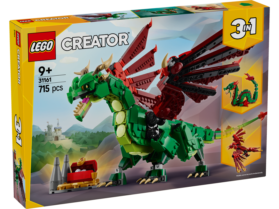 LEGO Creator Grüner Drache 3in1 31161