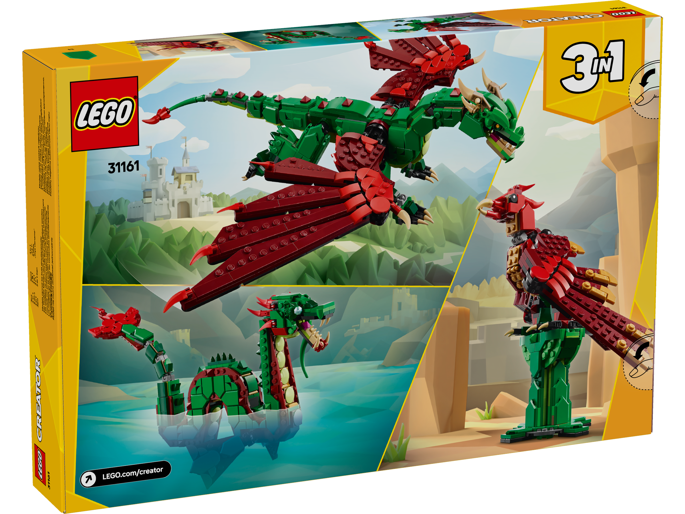 LEGO Creator Grüner Drache 3in1 31161 - Bild 9