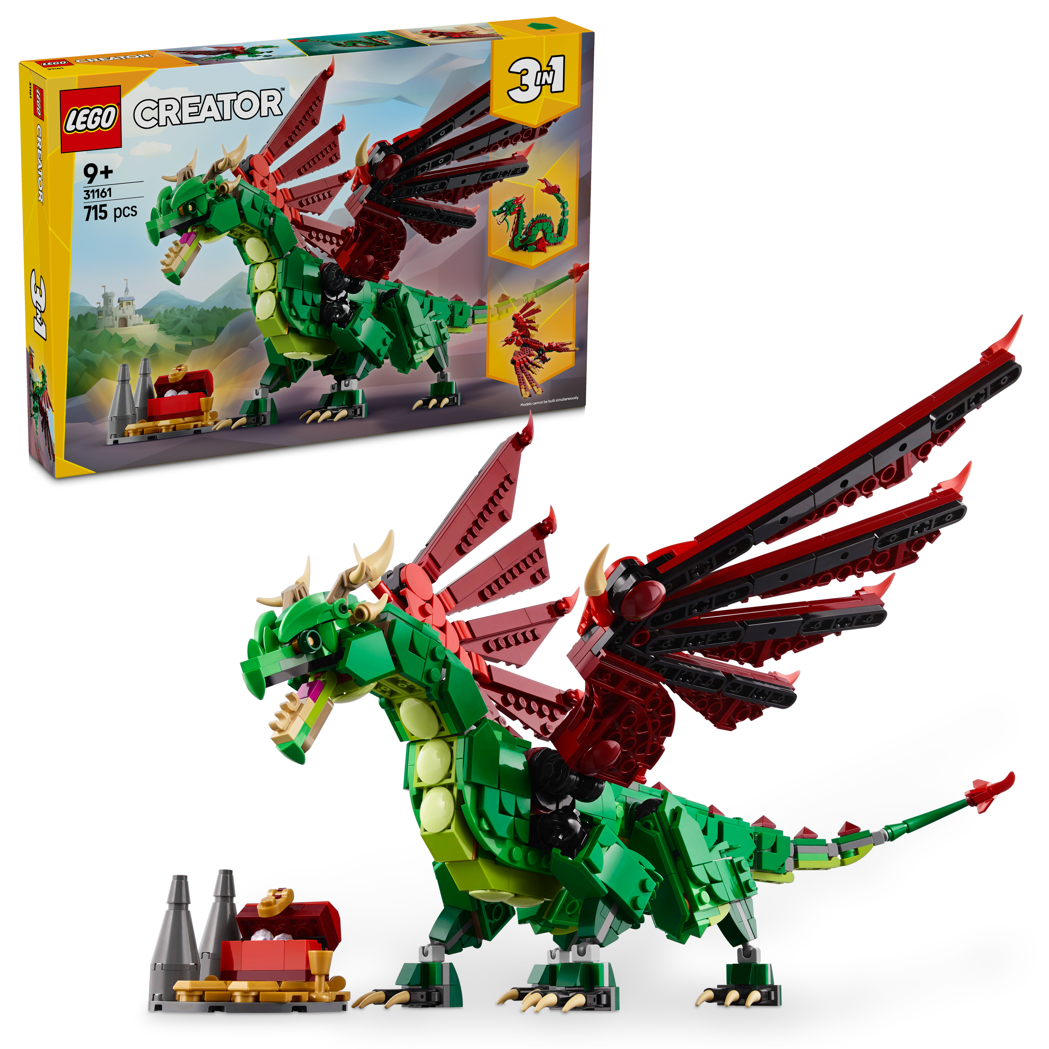 LEGO Creator Grüner Drache 3in1 31161 - Bild 8