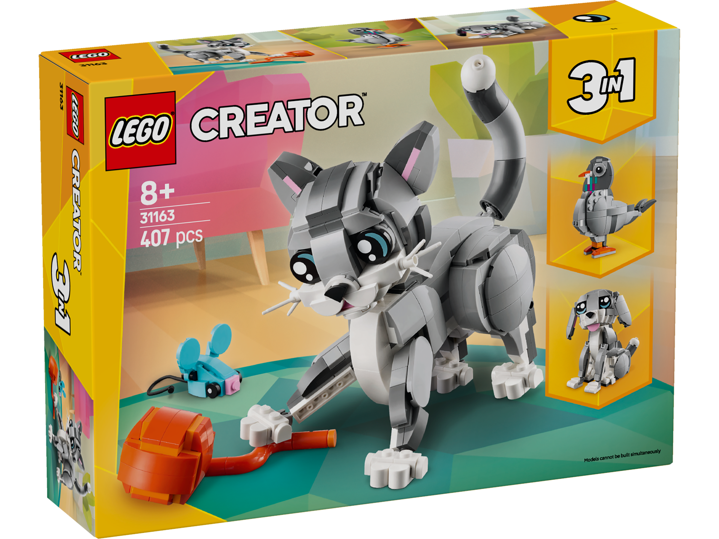 LEGO Creator 3in1 Graue Katze 31163 - Bild 1