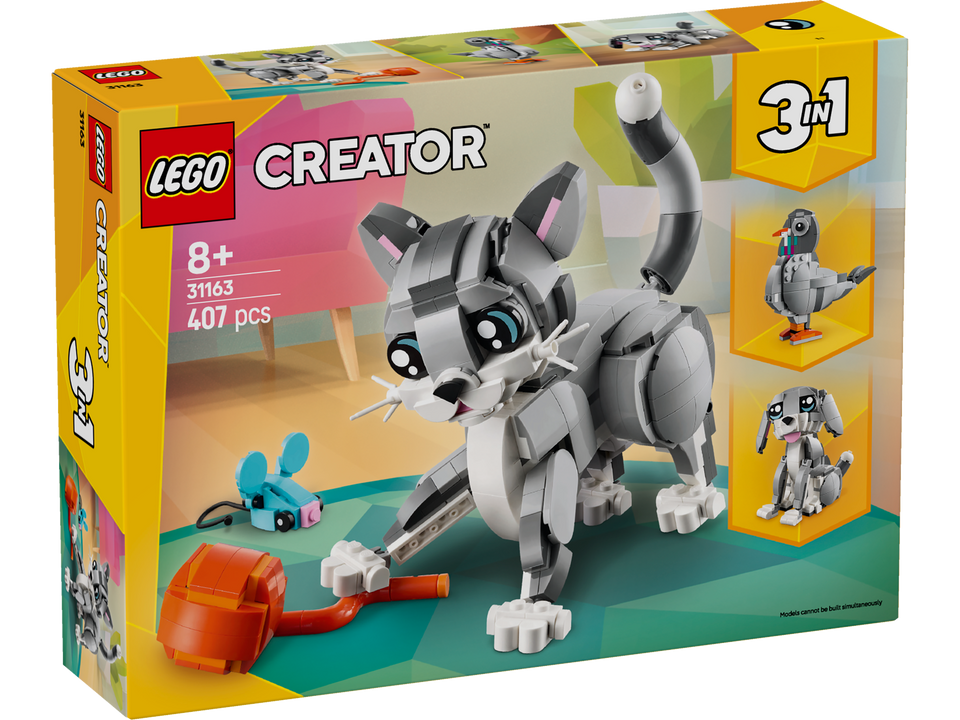 LEGO Creator 3in1 Graue Katze 31163