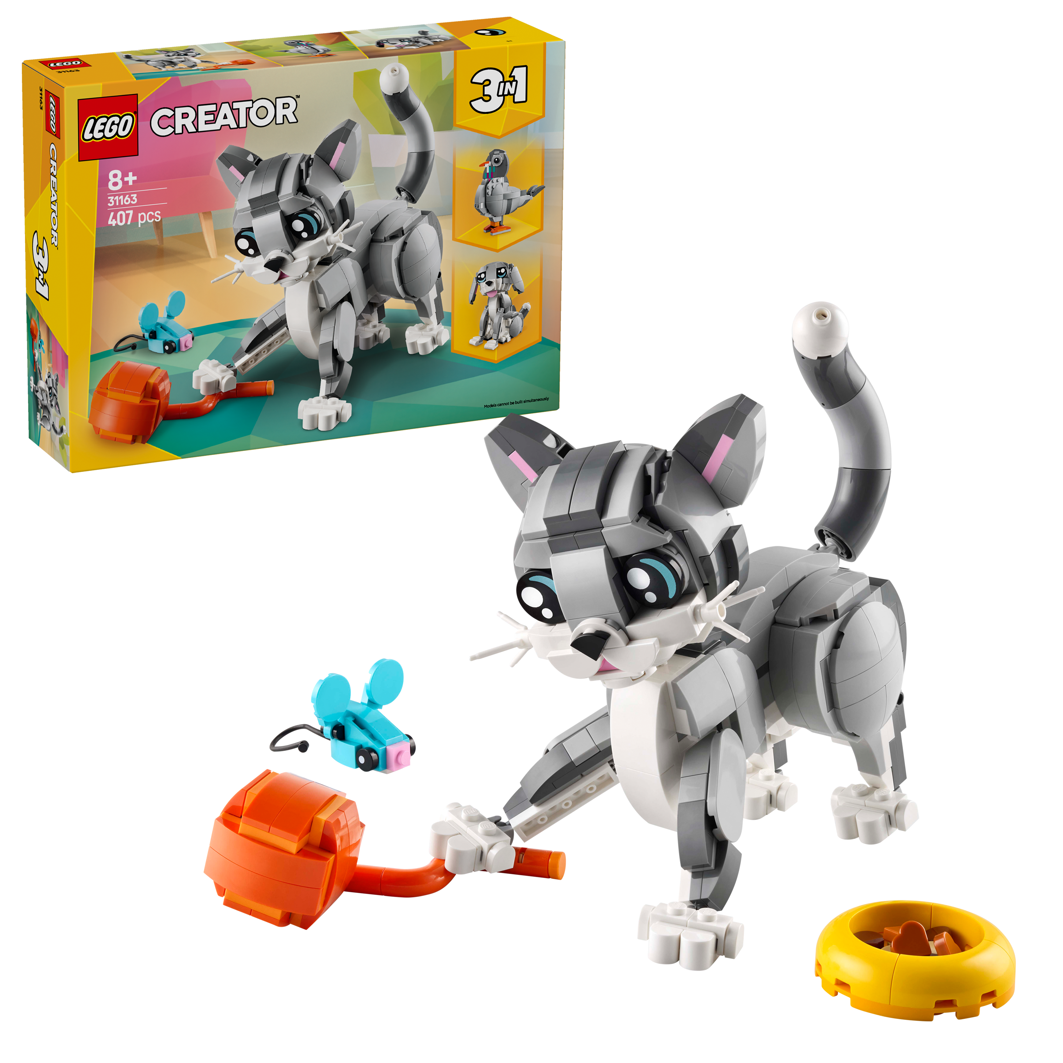LEGO Creator 3in1 Graue Katze 31163 - Bild 8