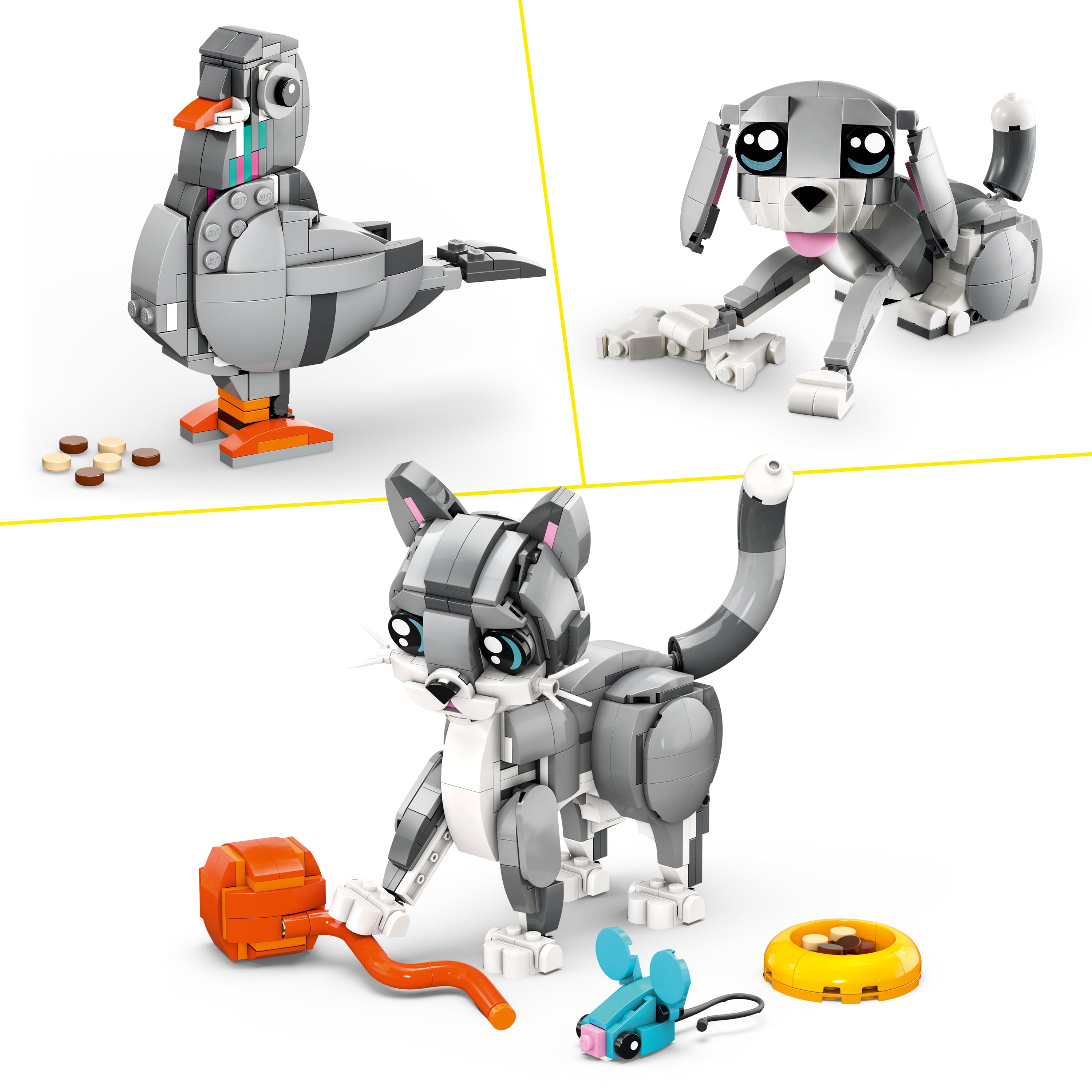 LEGO Creator 3in1 Graue Katze 31163 - Bild 7