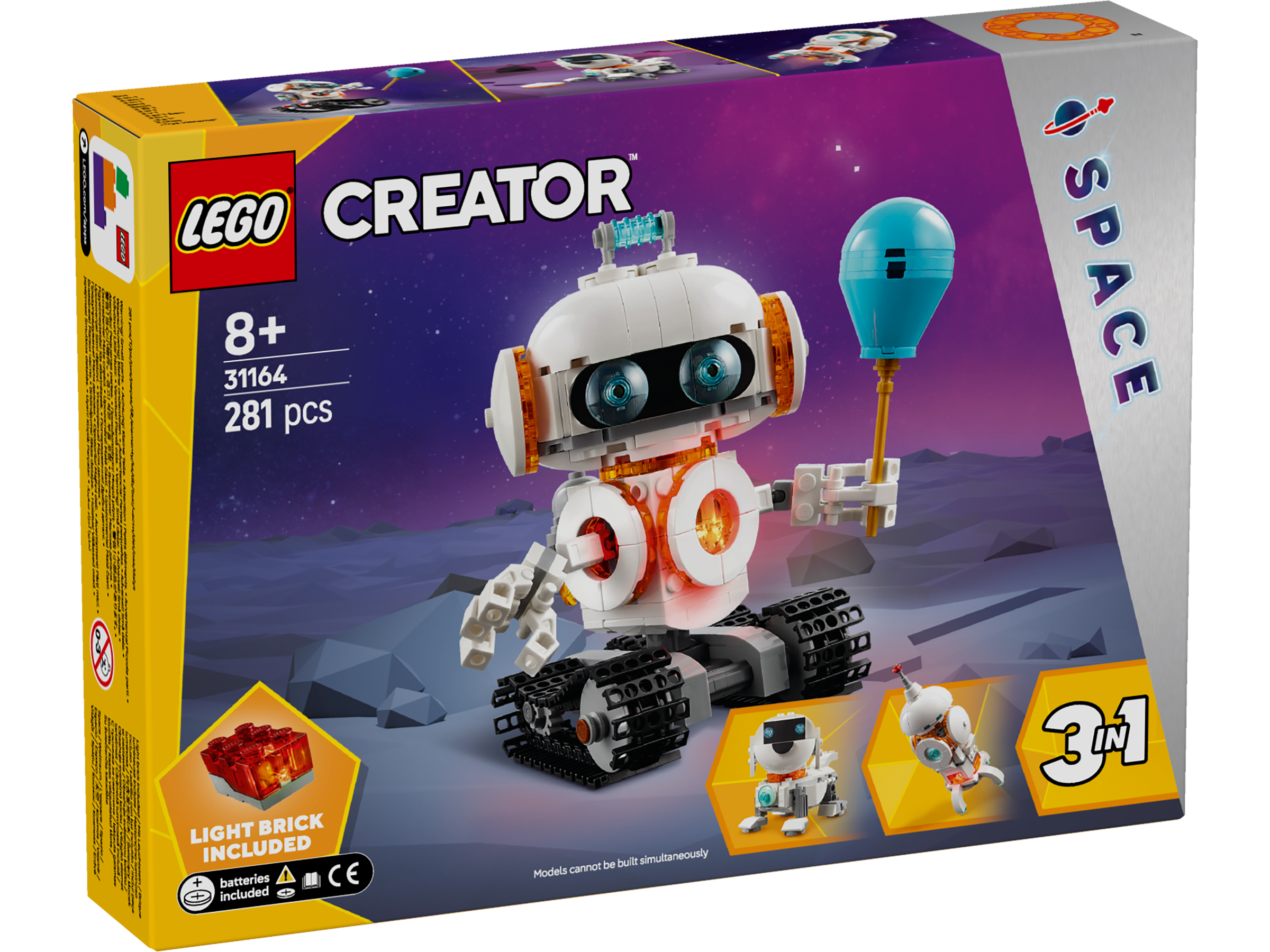 LEGO Creator 3in1 Weltraumroboter 31164 - Bild 1