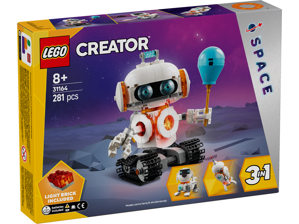 LEGO Creator 3in1 Weltraumroboter 31164