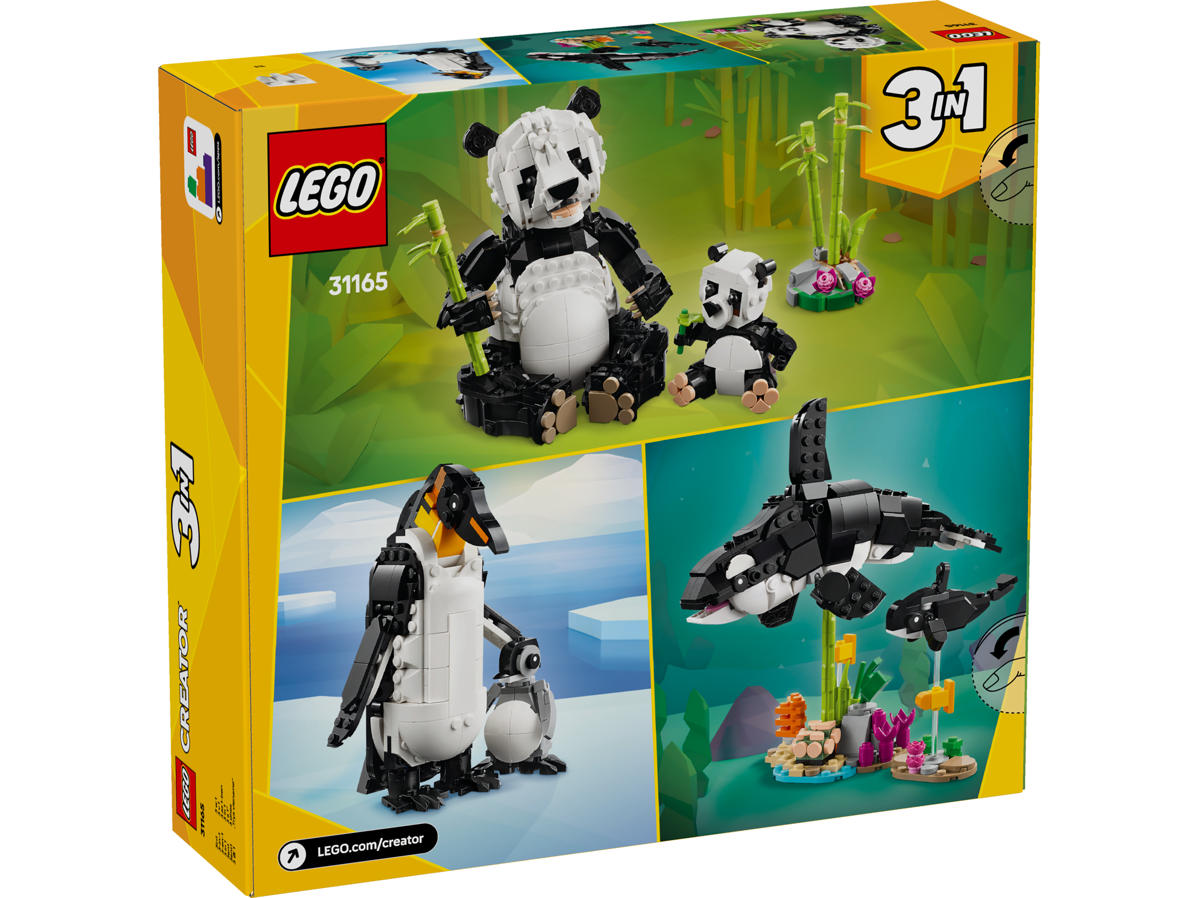 LEGO Creator 3in1 Wilde Tiere: Pandafamilie 31165 - Bild 8