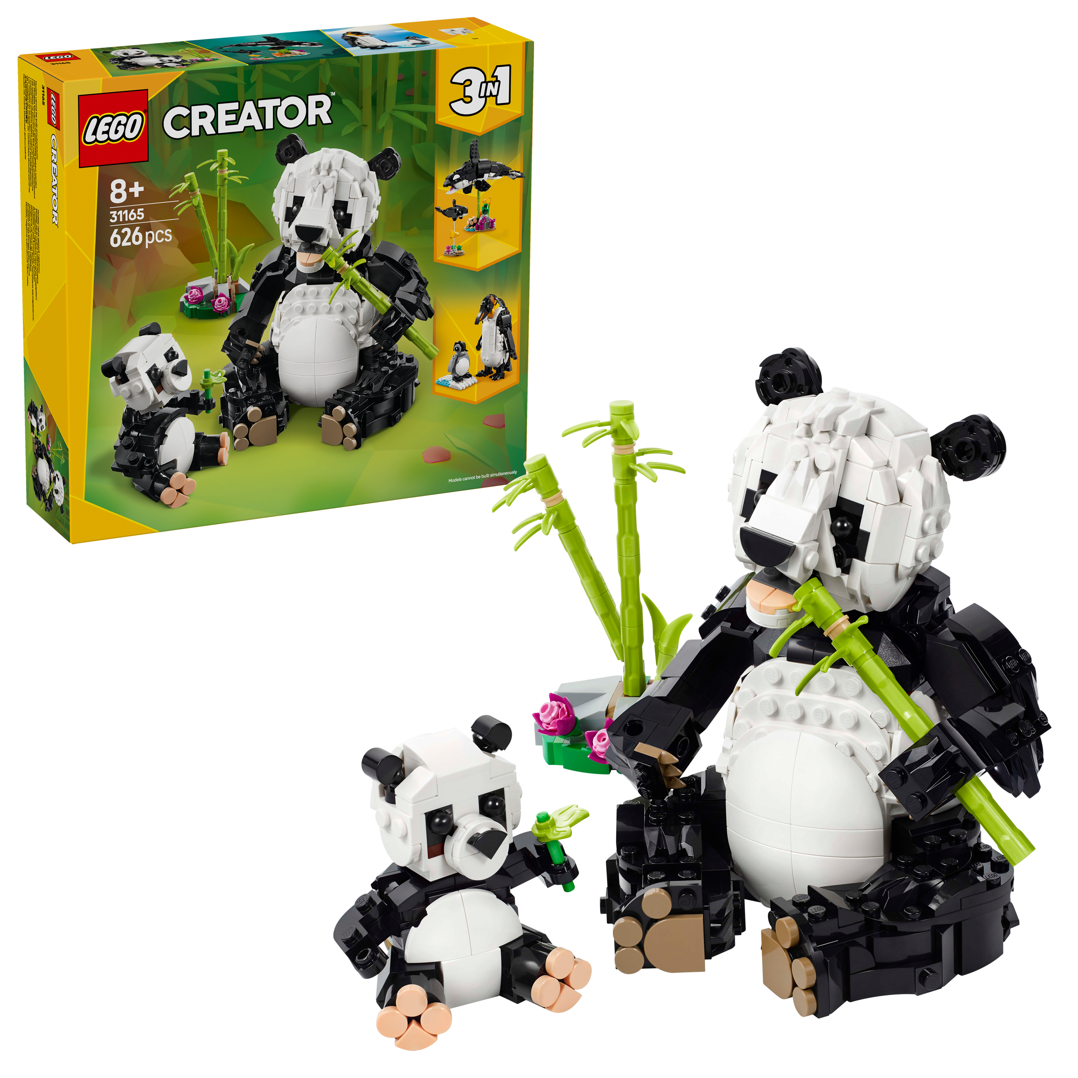 LEGO Creator 3in1 Wilde Tiere: Pandafamilie 31165 - Bild 7
