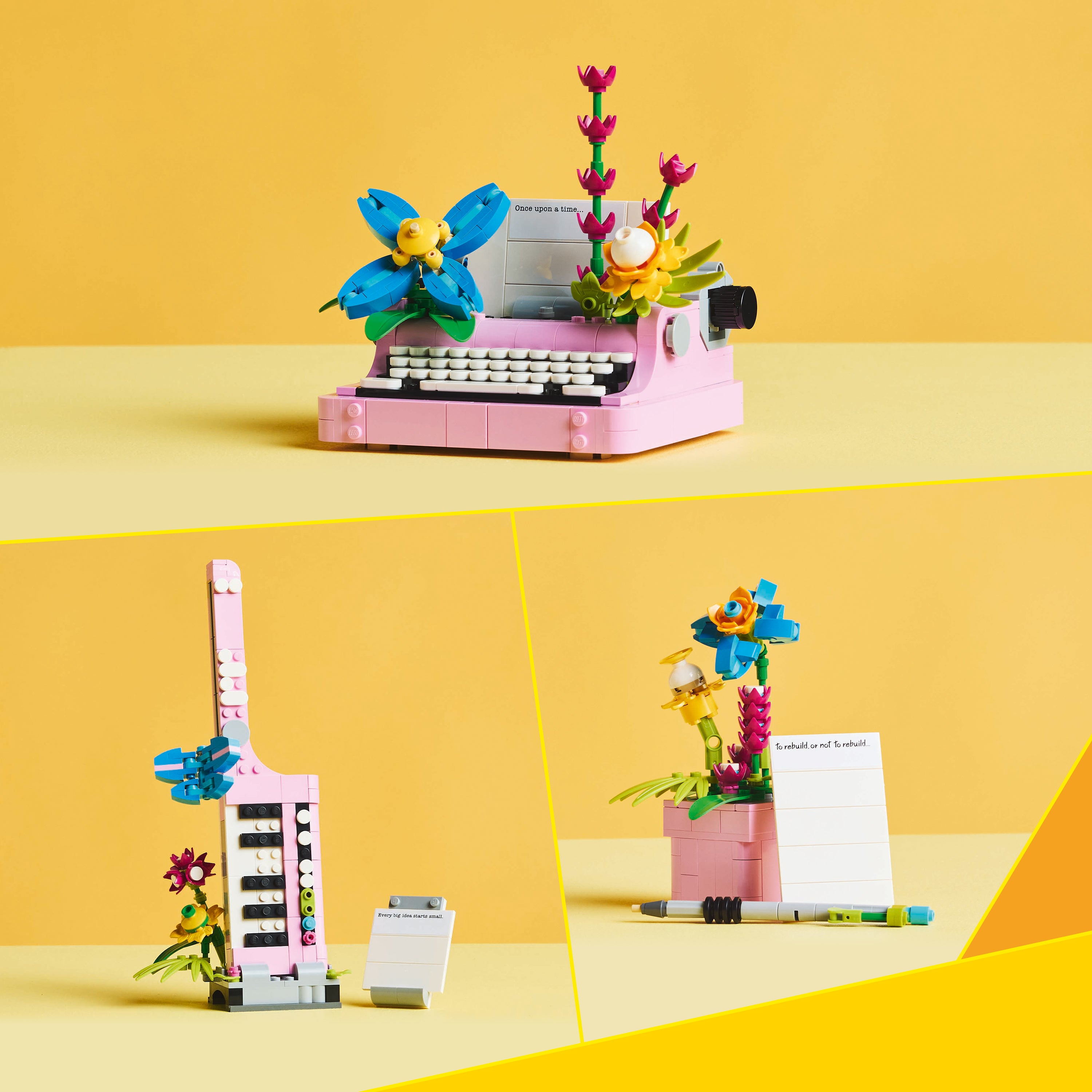 LEGO Creator 3in1 Schreibmaschine mit Blumen 31169 - Bild 7