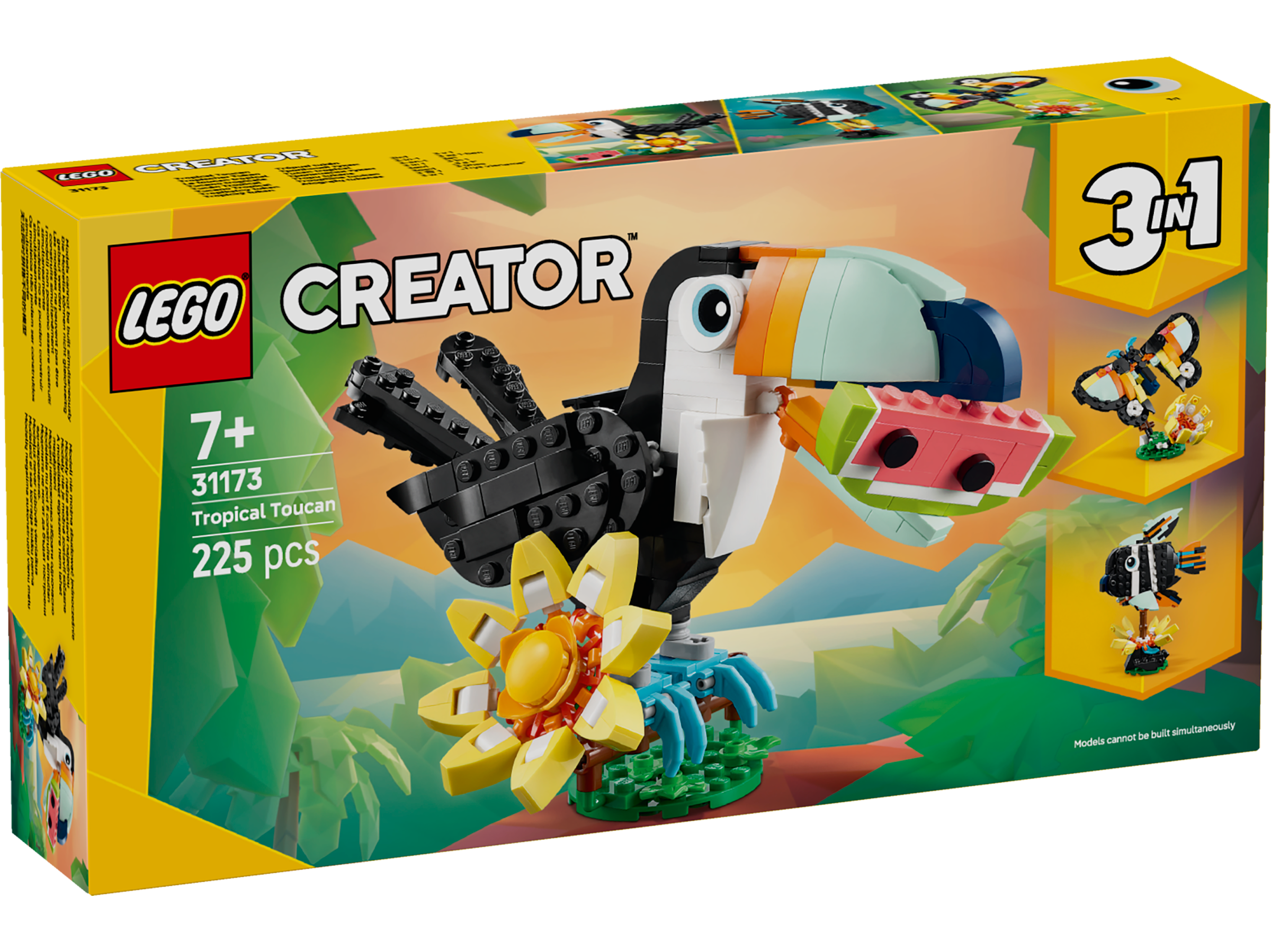 LEGO Creator Wilde Tiere:  Tropischer Tukan 31173 - Bild 1