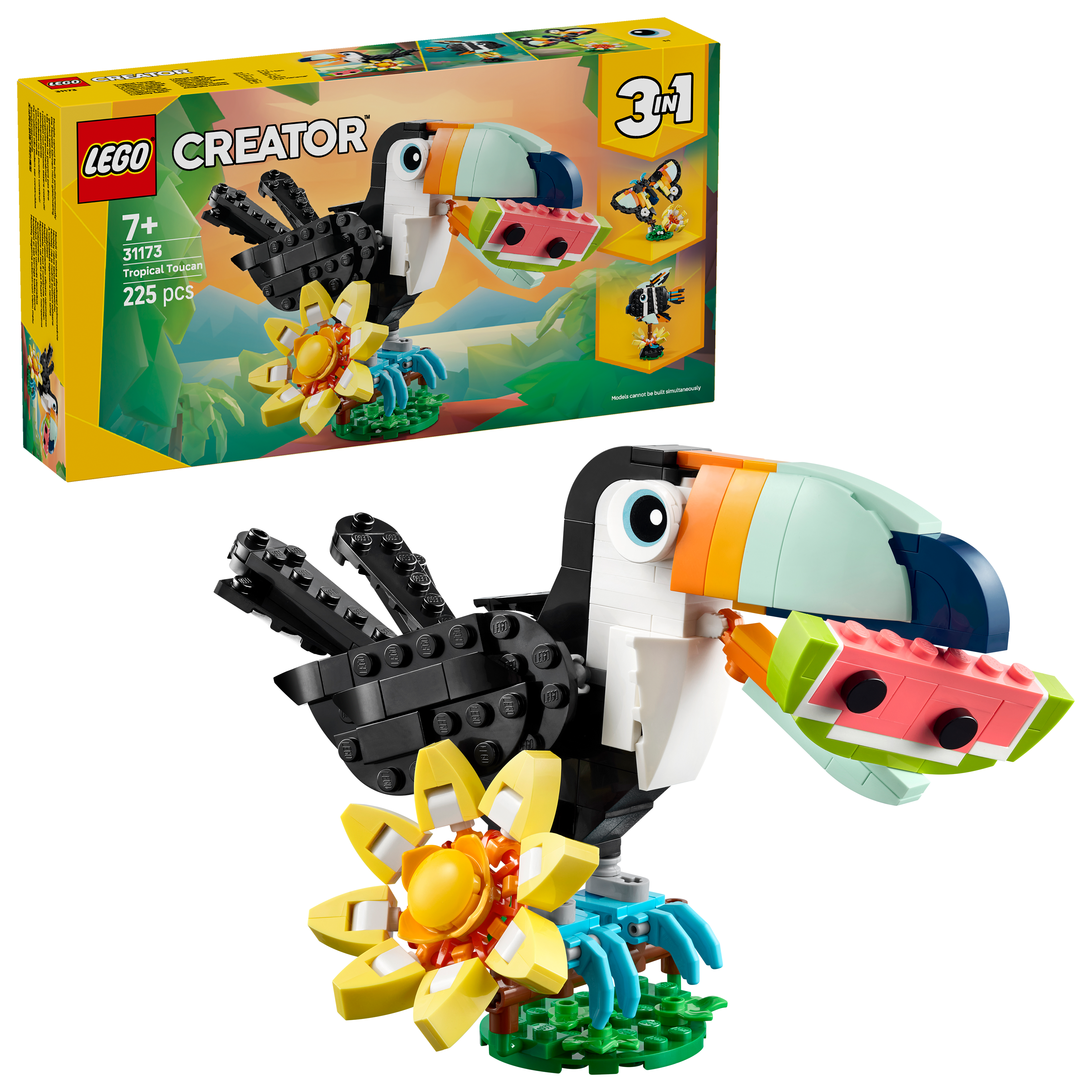 LEGO Creator Wilde Tiere:  Tropischer Tukan 31173 - Bild 7