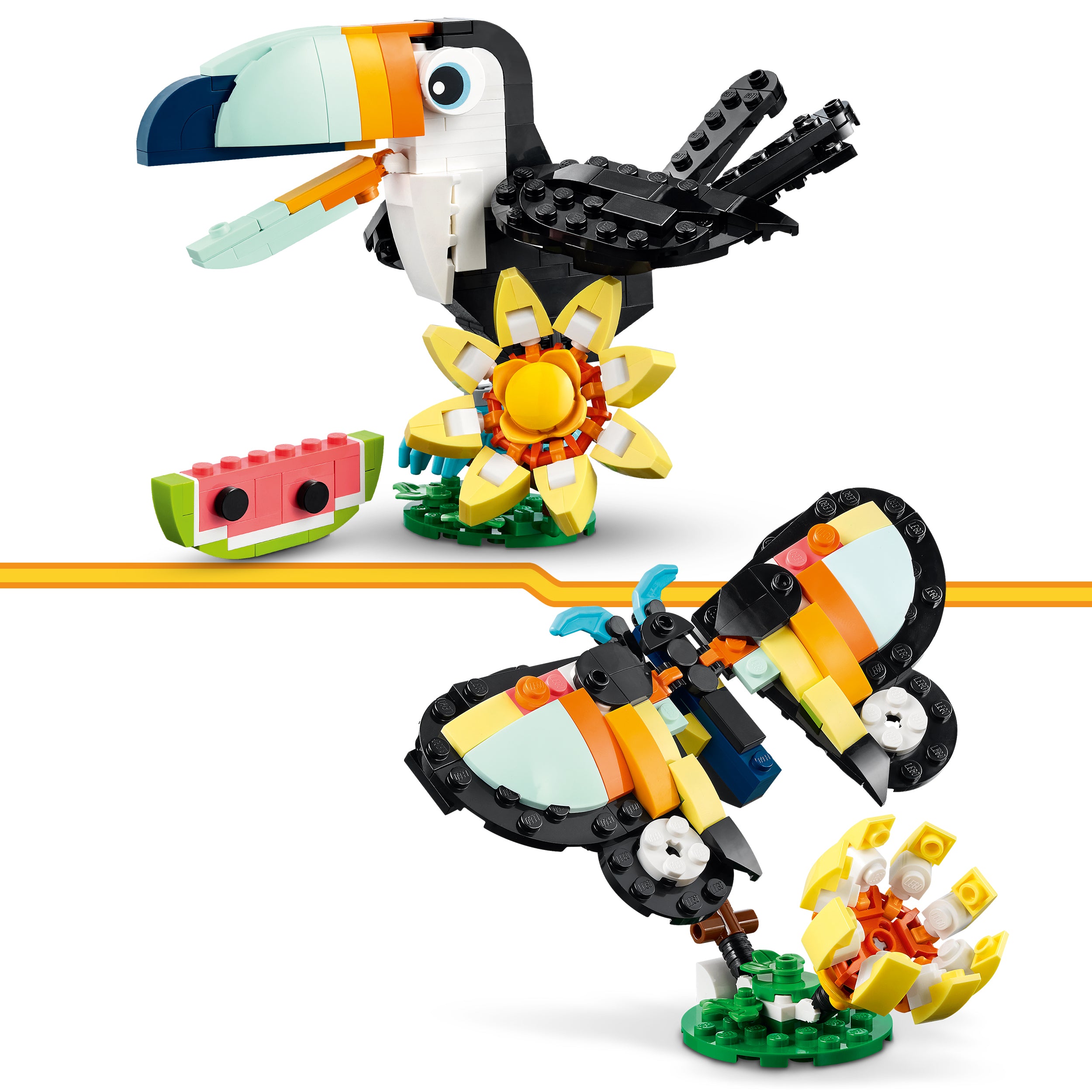 LEGO Creator Wilde Tiere:  Tropischer Tukan 31173 - Bild 6