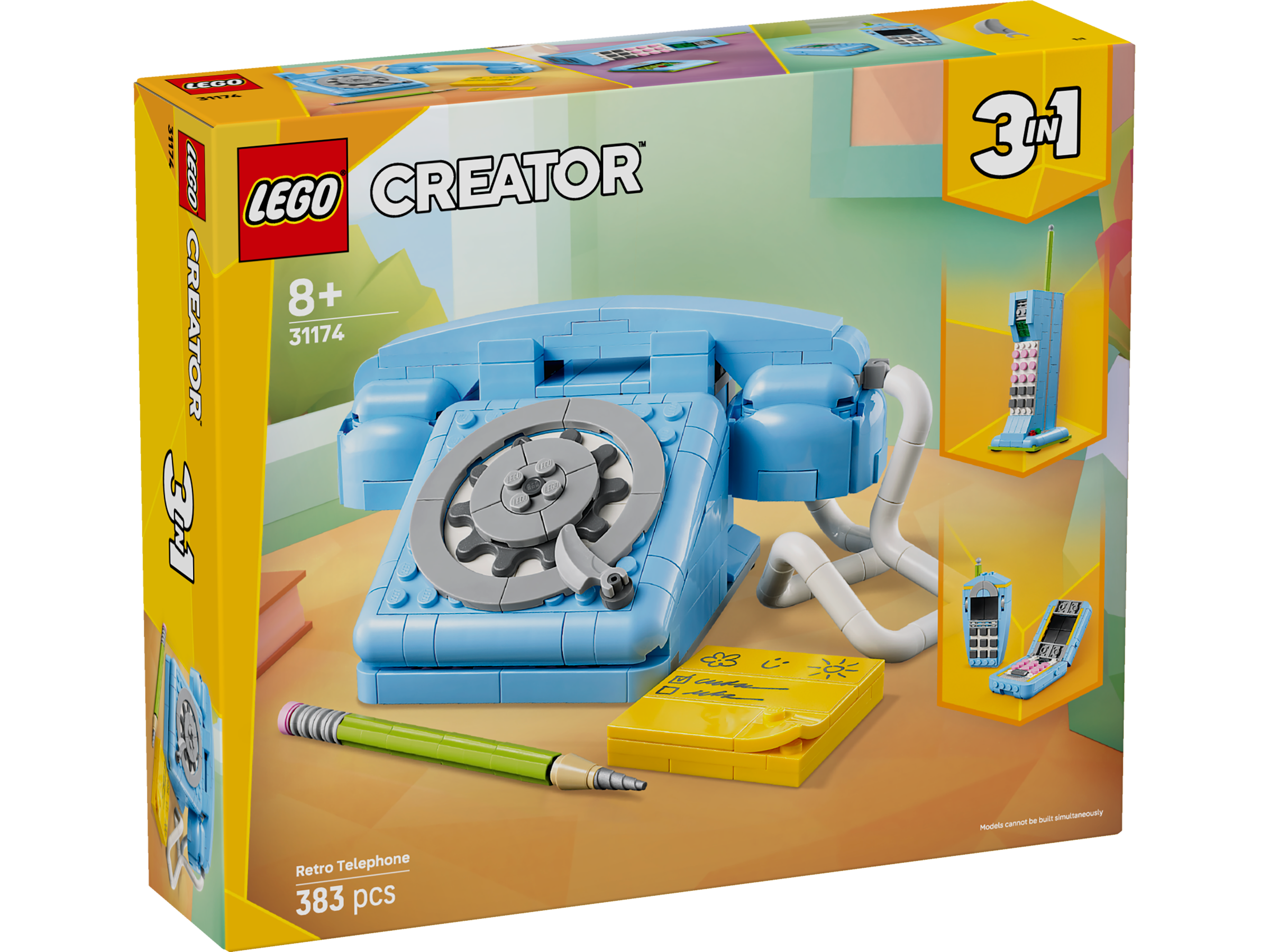 LEGO Creator 3in1 Retro Telefon 31174 - Bild 1