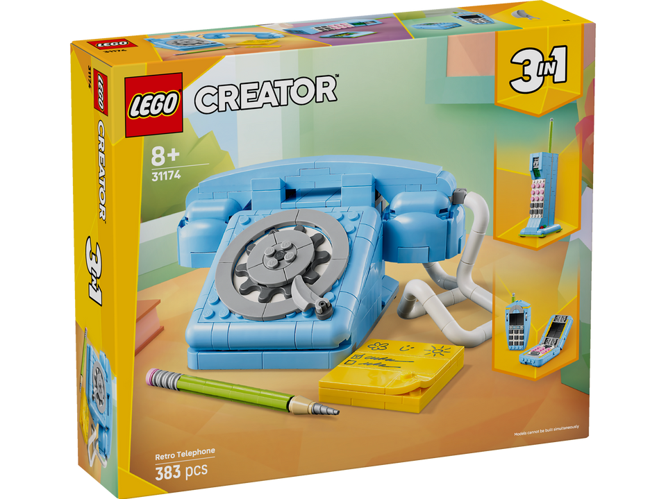 LEGO Creator 3in1 Retro Telefon 31174