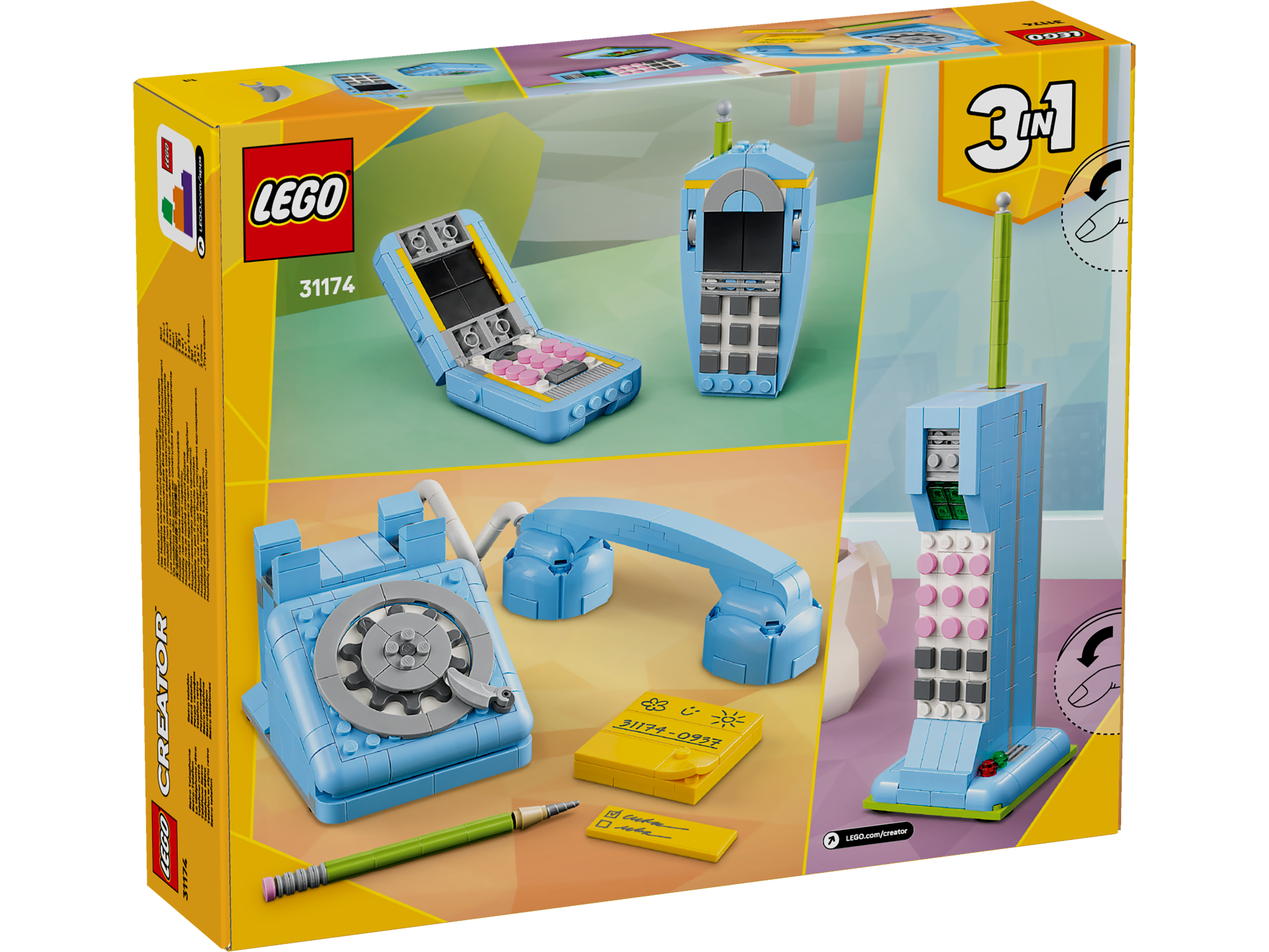 LEGO Creator 3in1 Retro Telefon 31174 - Bild 8