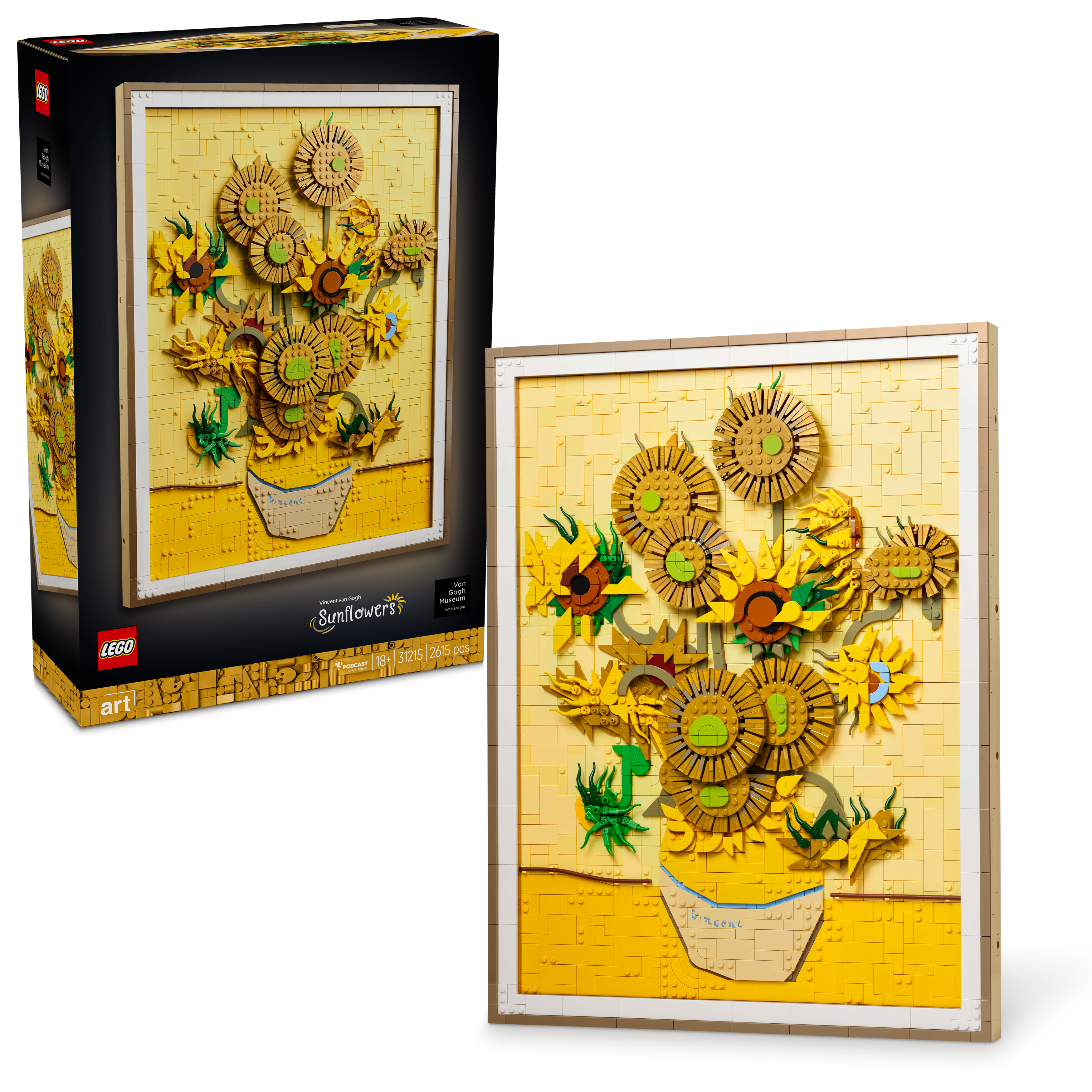 LEGO ART Vincent van Gogh - Sonnenblumen 31215 - Bild 8