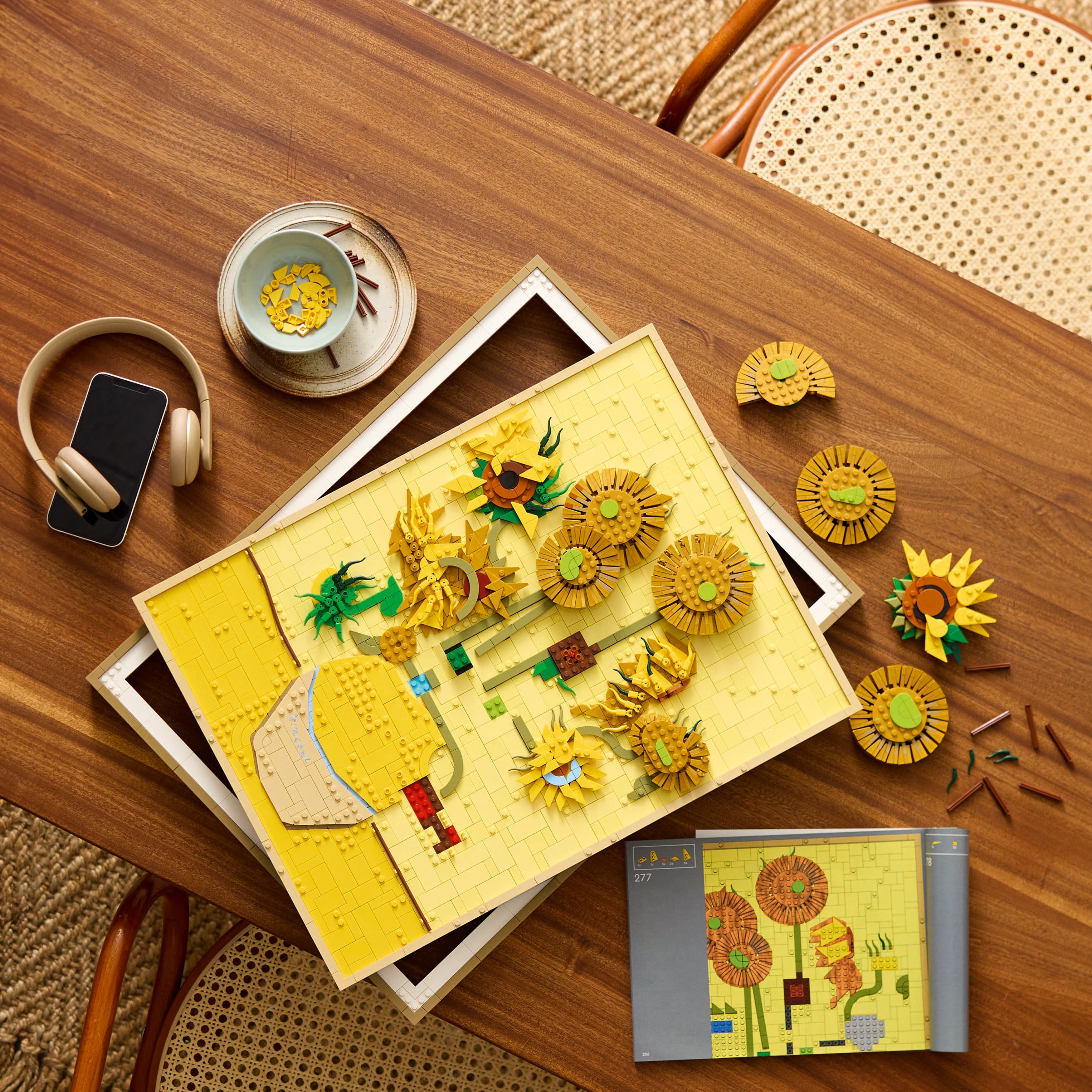 LEGO ART Vincent van Gogh - Sonnenblumen 31215 - Bild 3