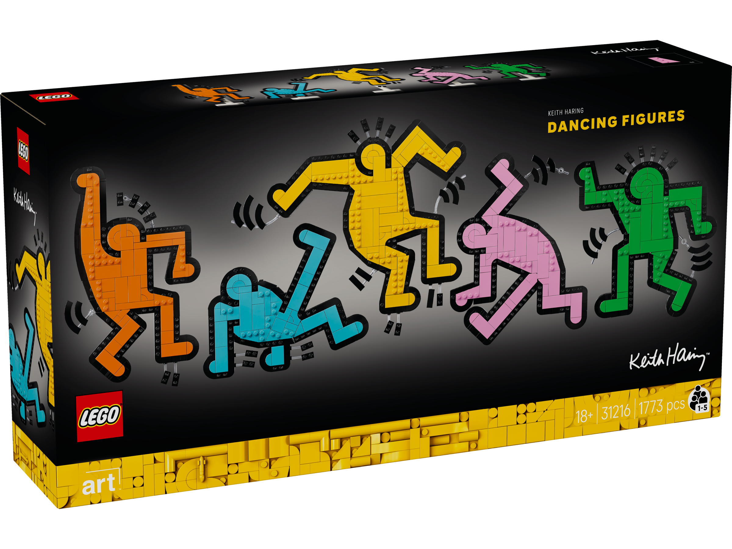 LEGO ART Keith Haring – Tanzende Figuren 31216 - Bild 1