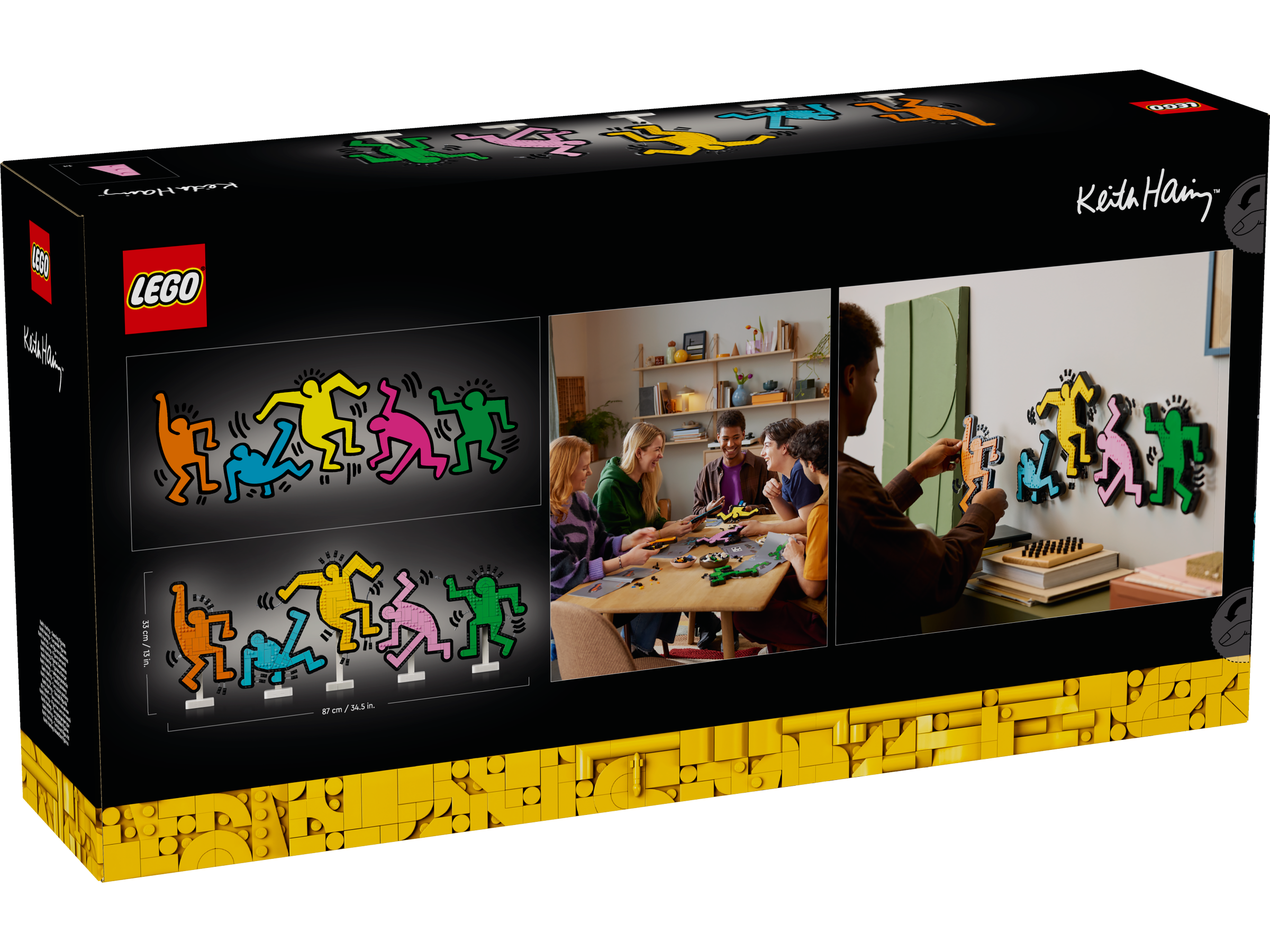 LEGO ART Keith Haring – Tanzende Figuren 31216 - Bild 8