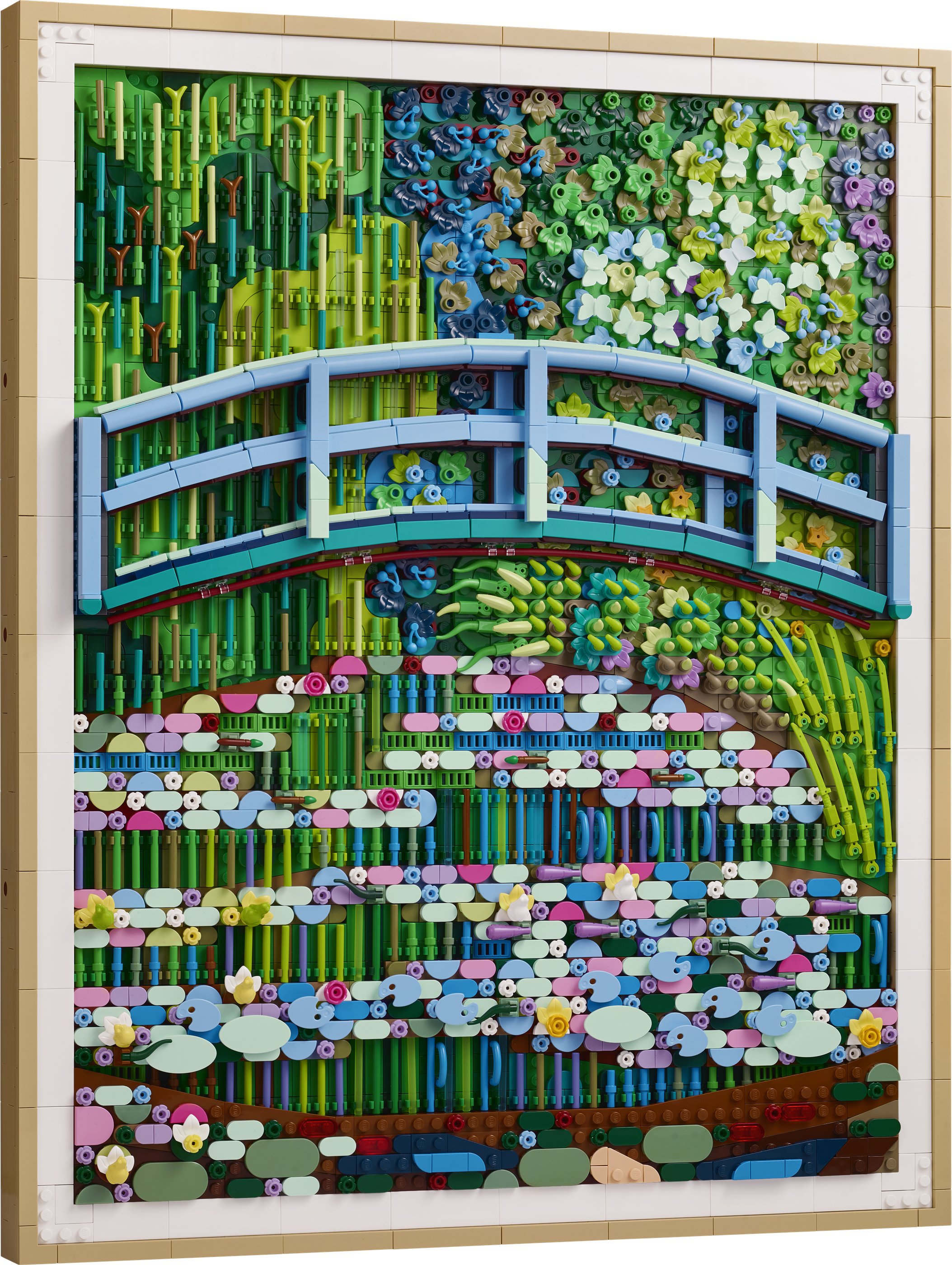 LEGO Art Claude Monet Brücke über einen Seerosenteich 31220 - Bild 2