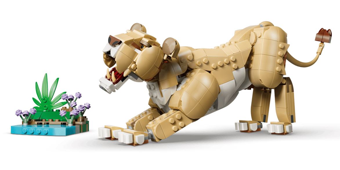 LEGO Creator 31386 Wilde Tiere - Majestätischer Löwe - Bild 5