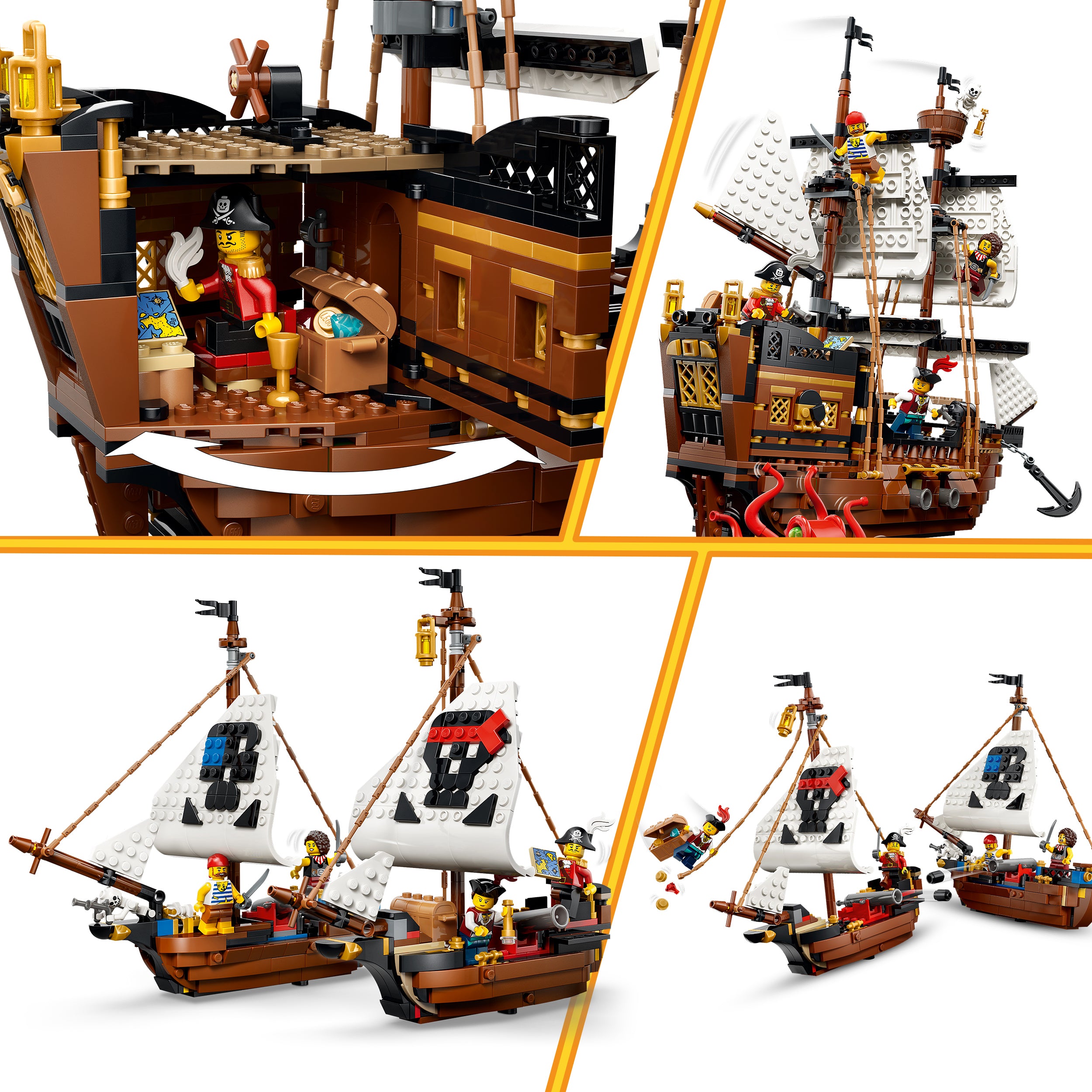 LEGO Creator 3-in-1 Legendäres Piratenschiff 3187 - Bild 6
