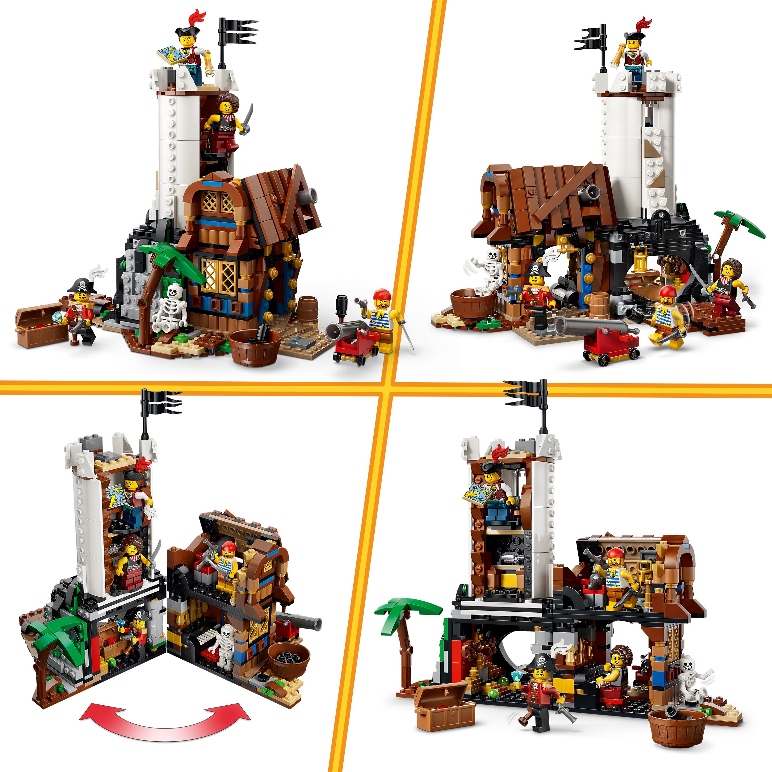 LEGO Creator 3-in-1 Legendäres Piratenschiff 3187 - Bild 5