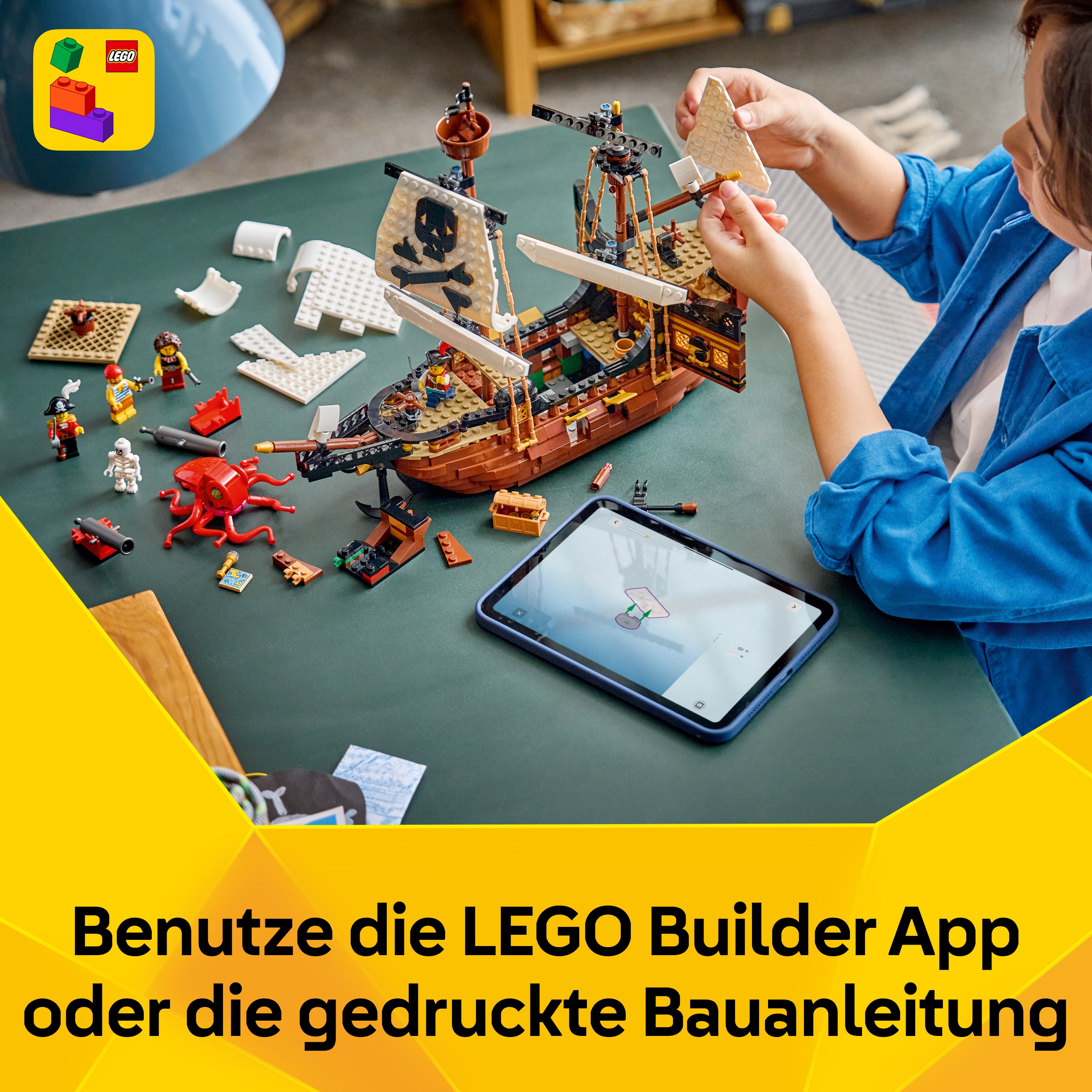 LEGO Creator 3-in-1 Legendäres Piratenschiff 3187 - Bild 8