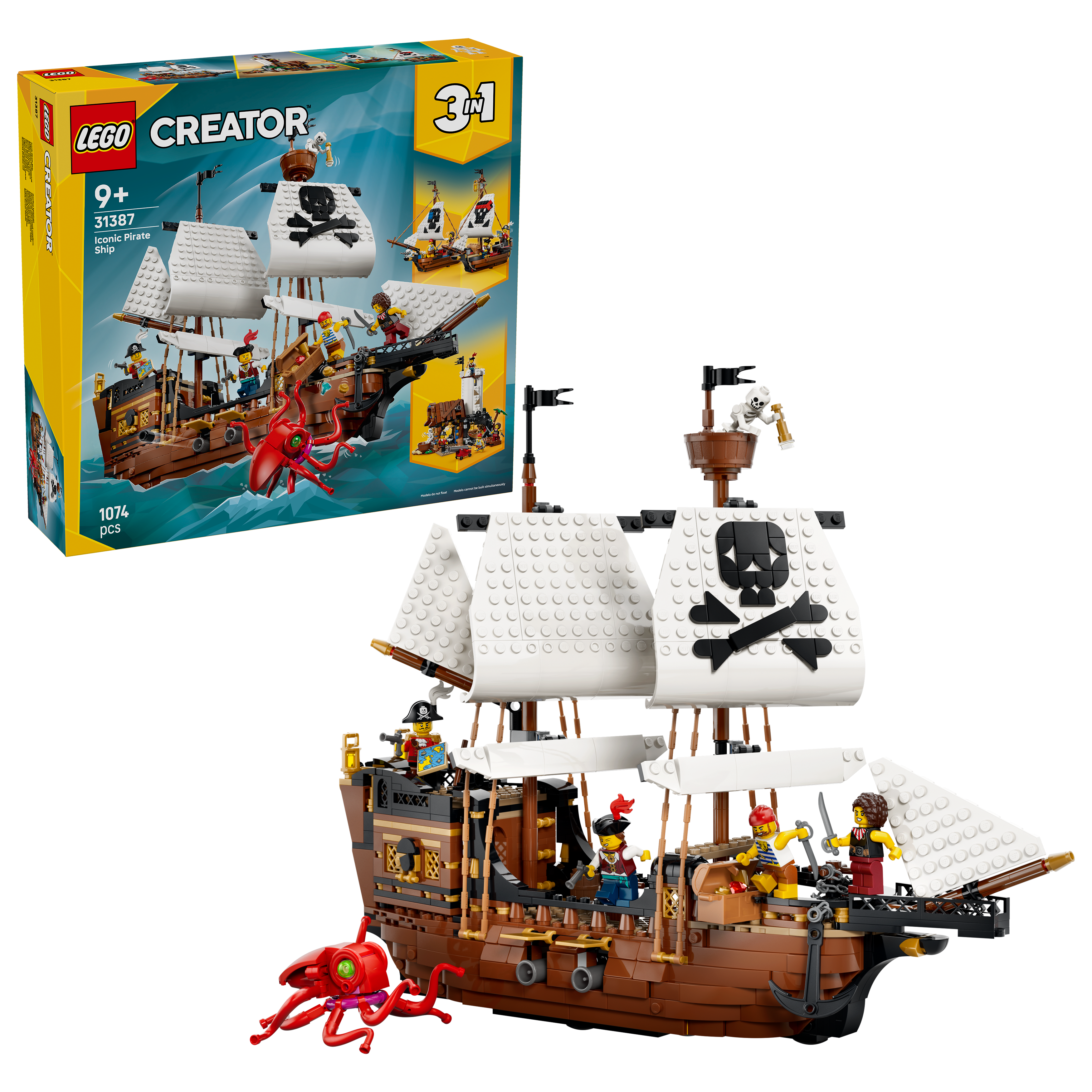 LEGO Creator 3-in-1 Legendäres Piratenschiff 3187 - Bild 12